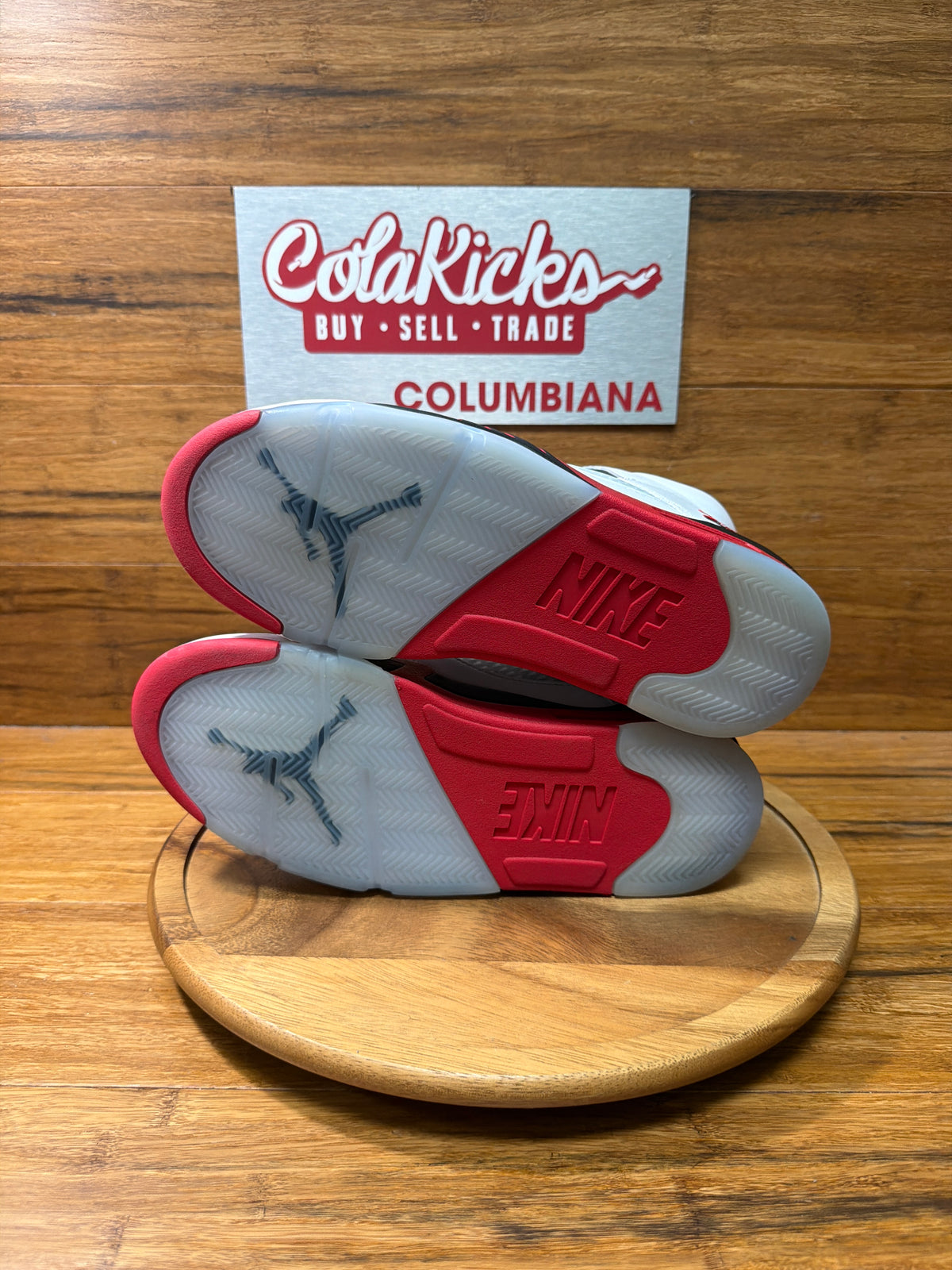 Jordan 5 Retro Fire Red Black Tongue (2025)
