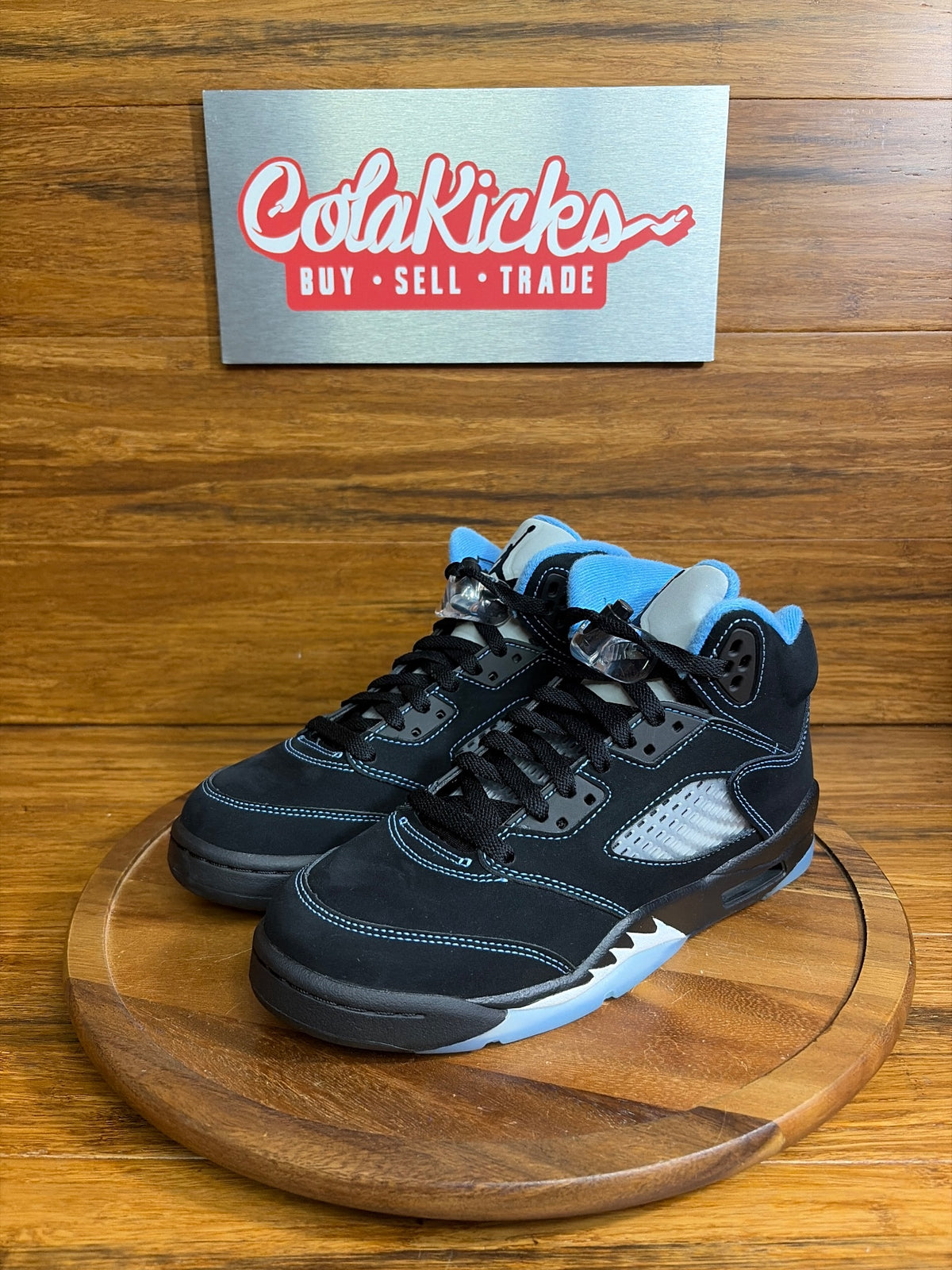 Jordan 5 Retro Black University Blue (2026) (GS)