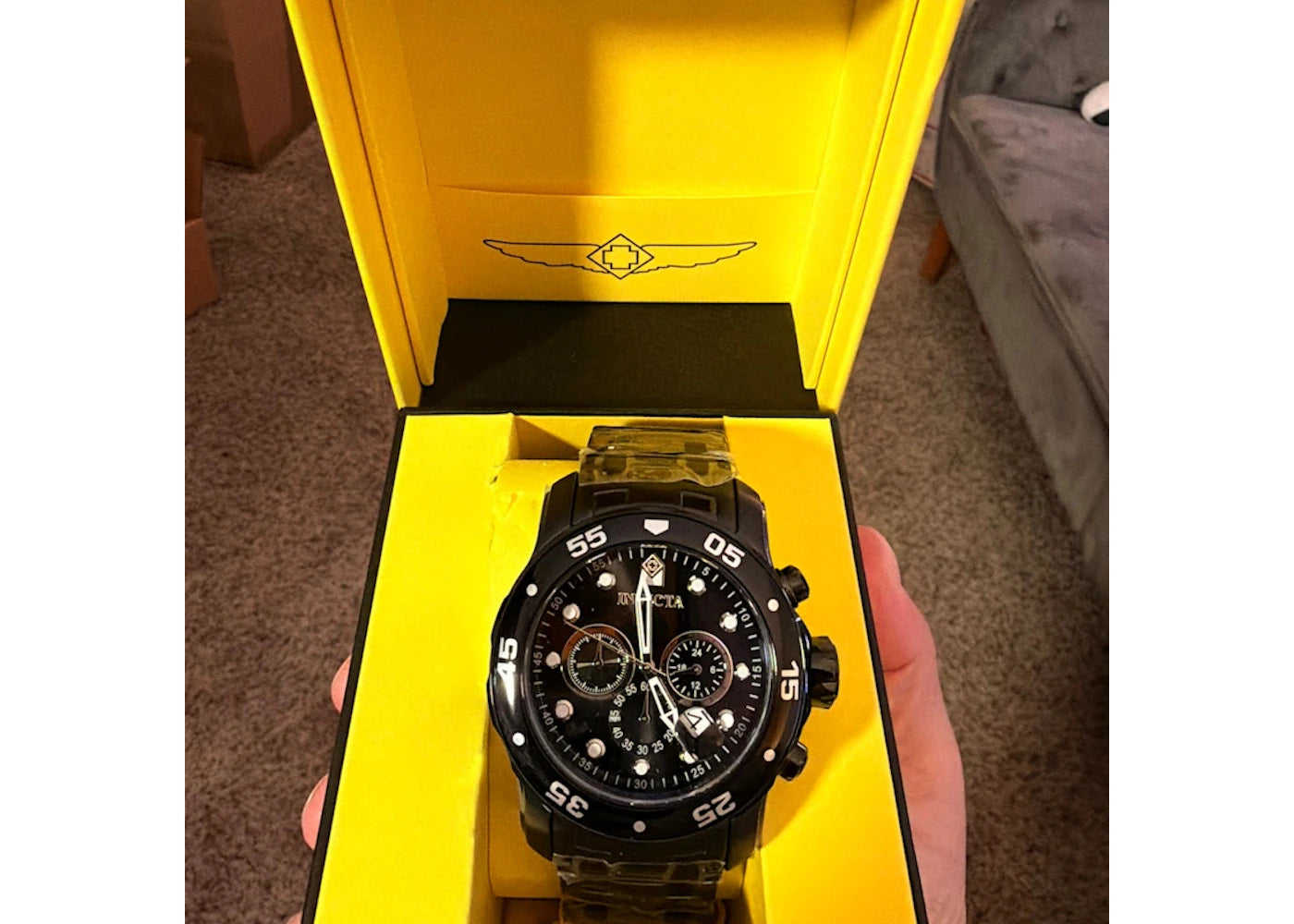 Invicta Pro Diver Chronograph Black