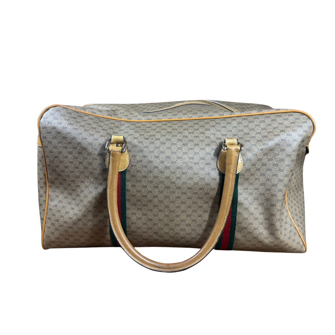 Gucci Vintage Microguccisima Weekender