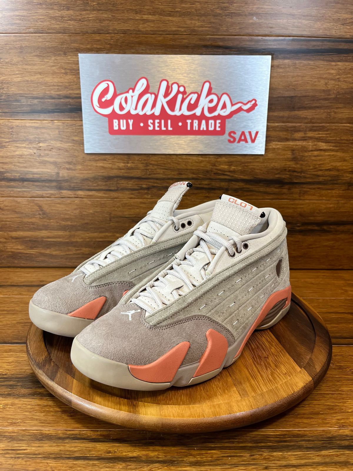 Jordan 14 Retro Low CLOT Terra Blush