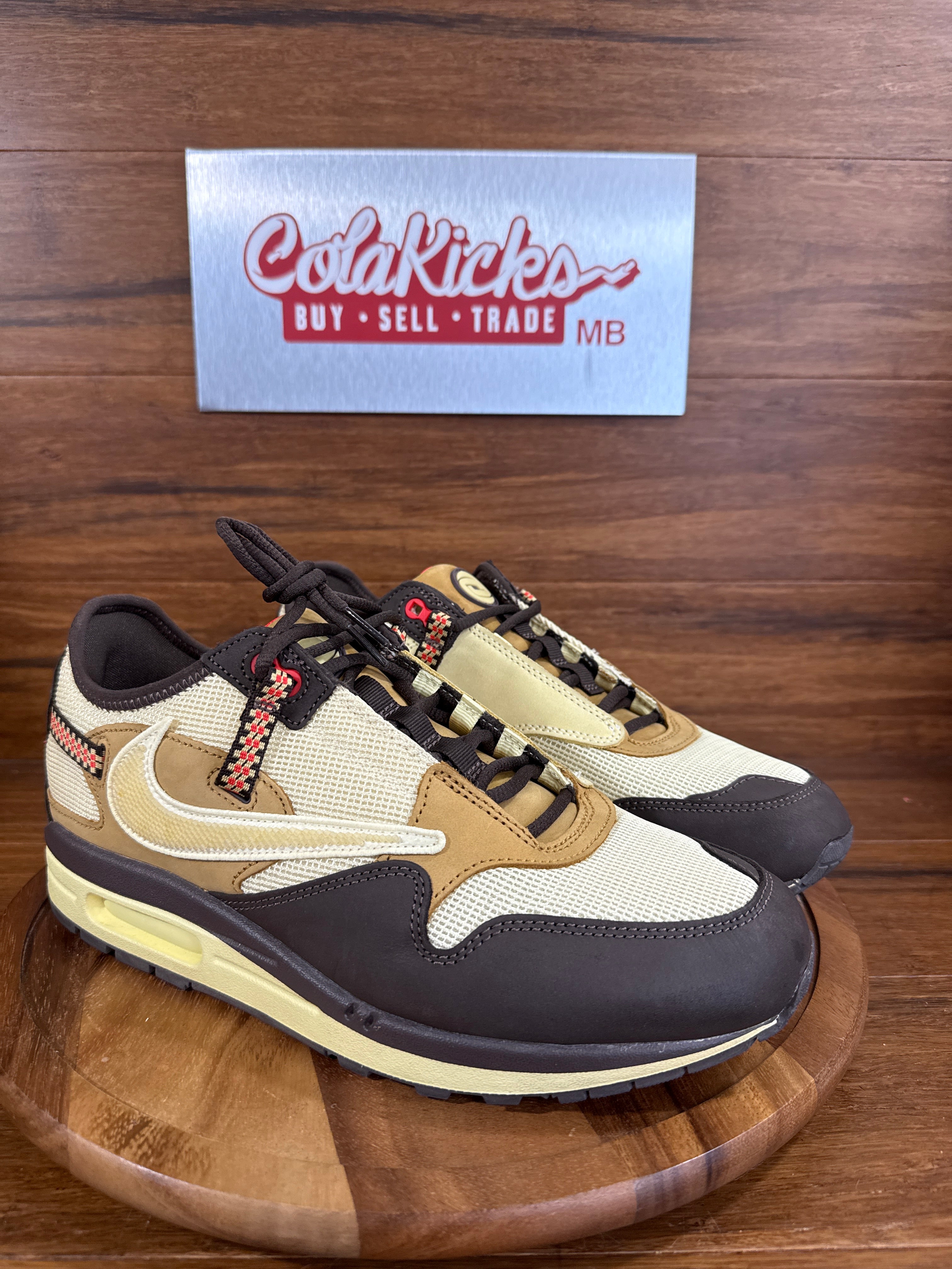 Nike Air Max 1 Travis Scott Cactus Jack Baroque Brown