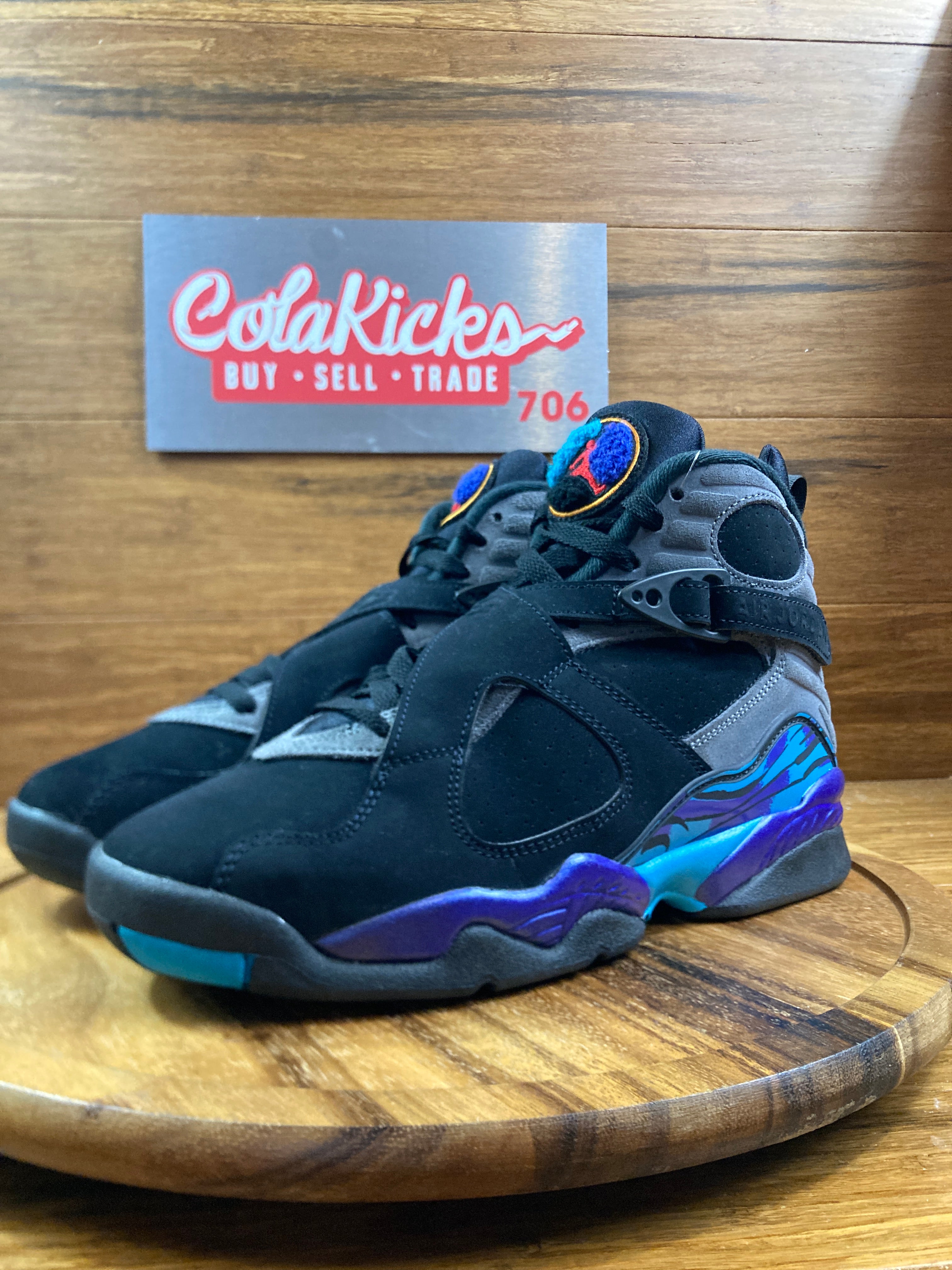 Jordan 8 Retro Aqua (2025) (GS)