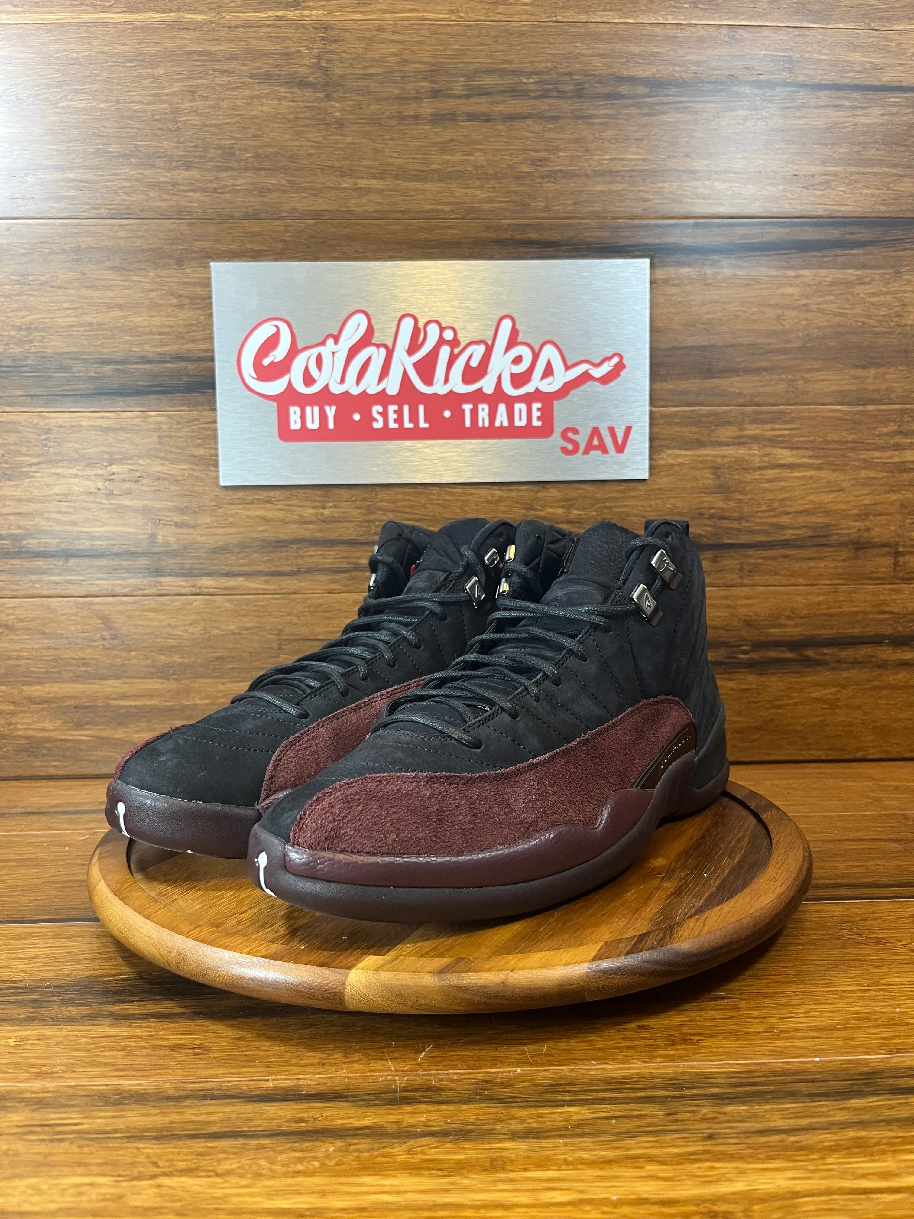 Jordan 12 Retro SP A Ma Maniére Black (Women's)