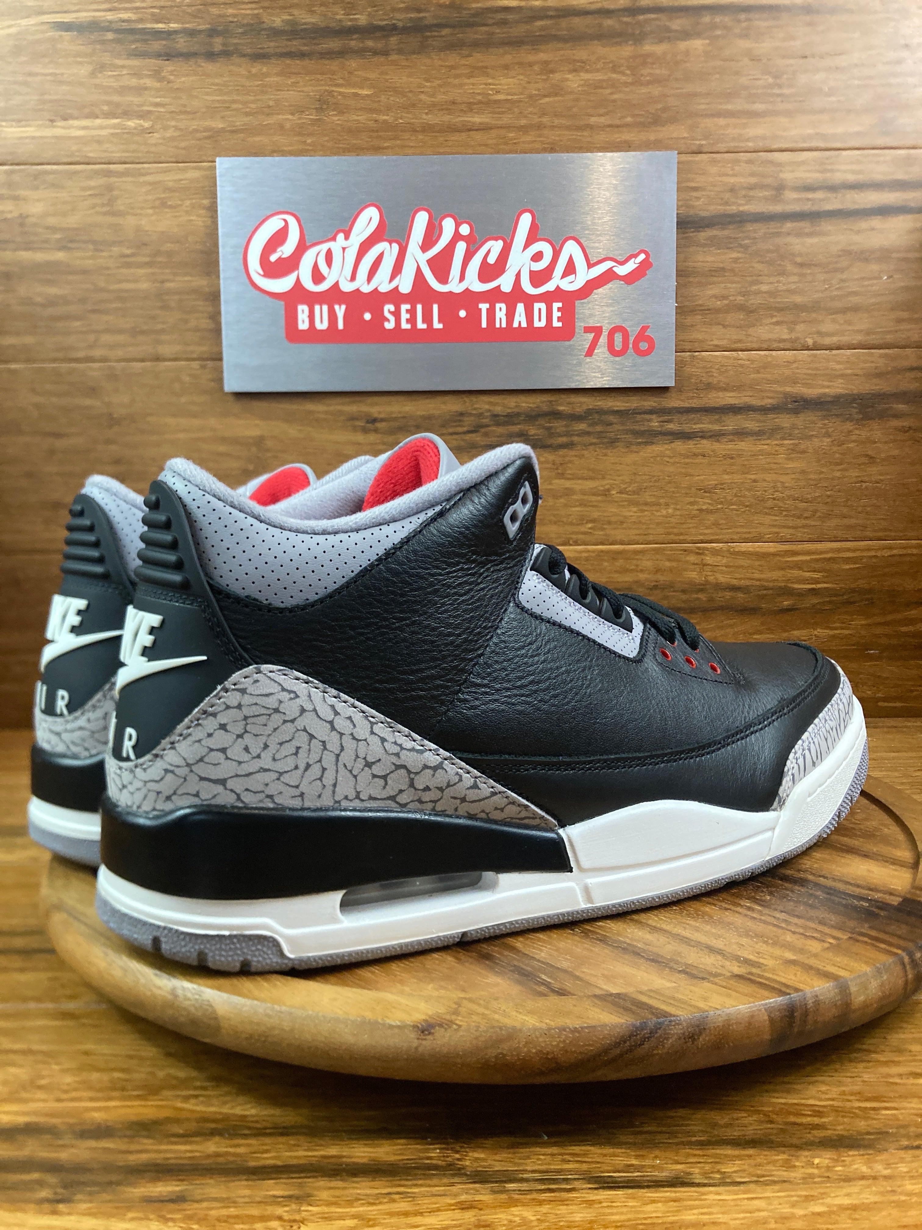 Jordan 3 Retro OG Black Cement (2024)