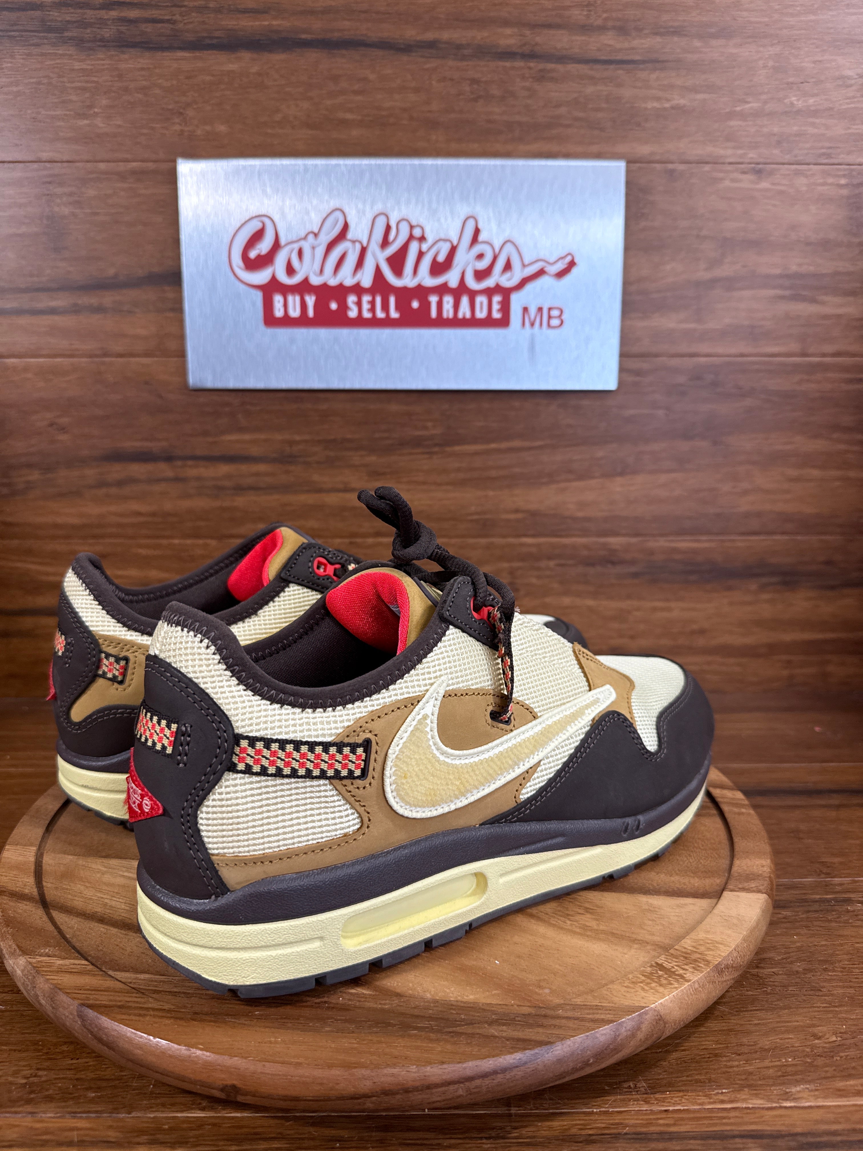 Nike Air Max 1 Travis Scott Cactus Jack Baroque Brown