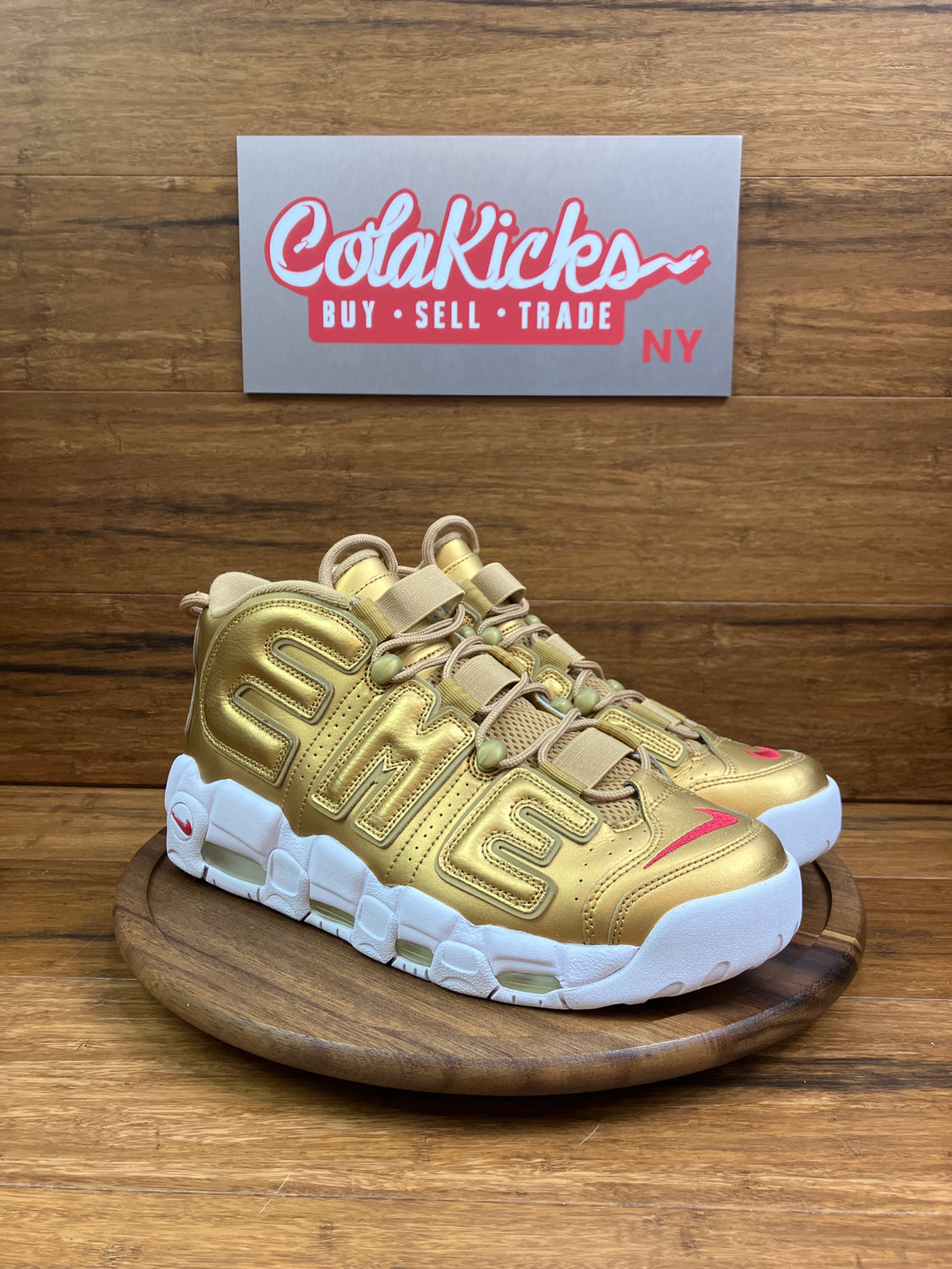 Nike Pre-owned Nike Air More Uptempo Supreme Subtempo Red Rep