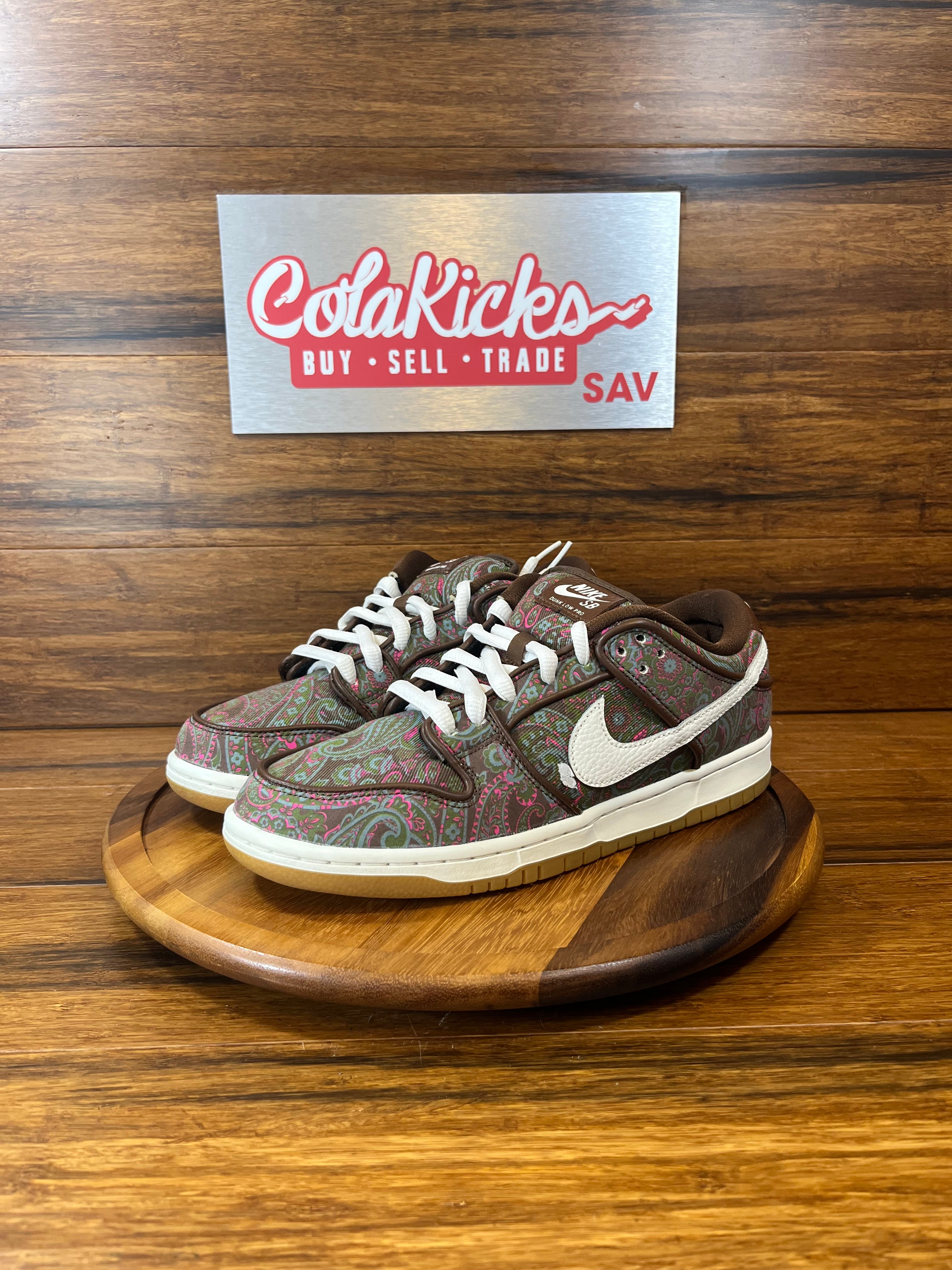 Nike SB Dunk Low Pro Paisley Brown