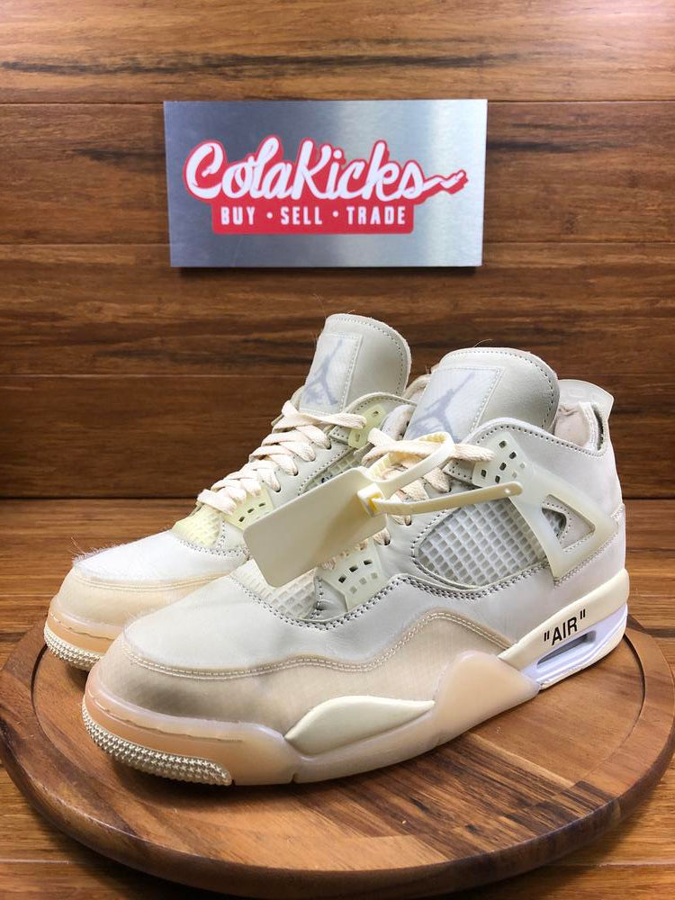 Jordan 4 Retro Off-White Sail (W)