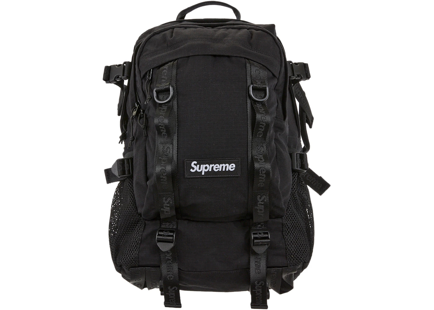 Supreme Logo Backpack (SS26) Black