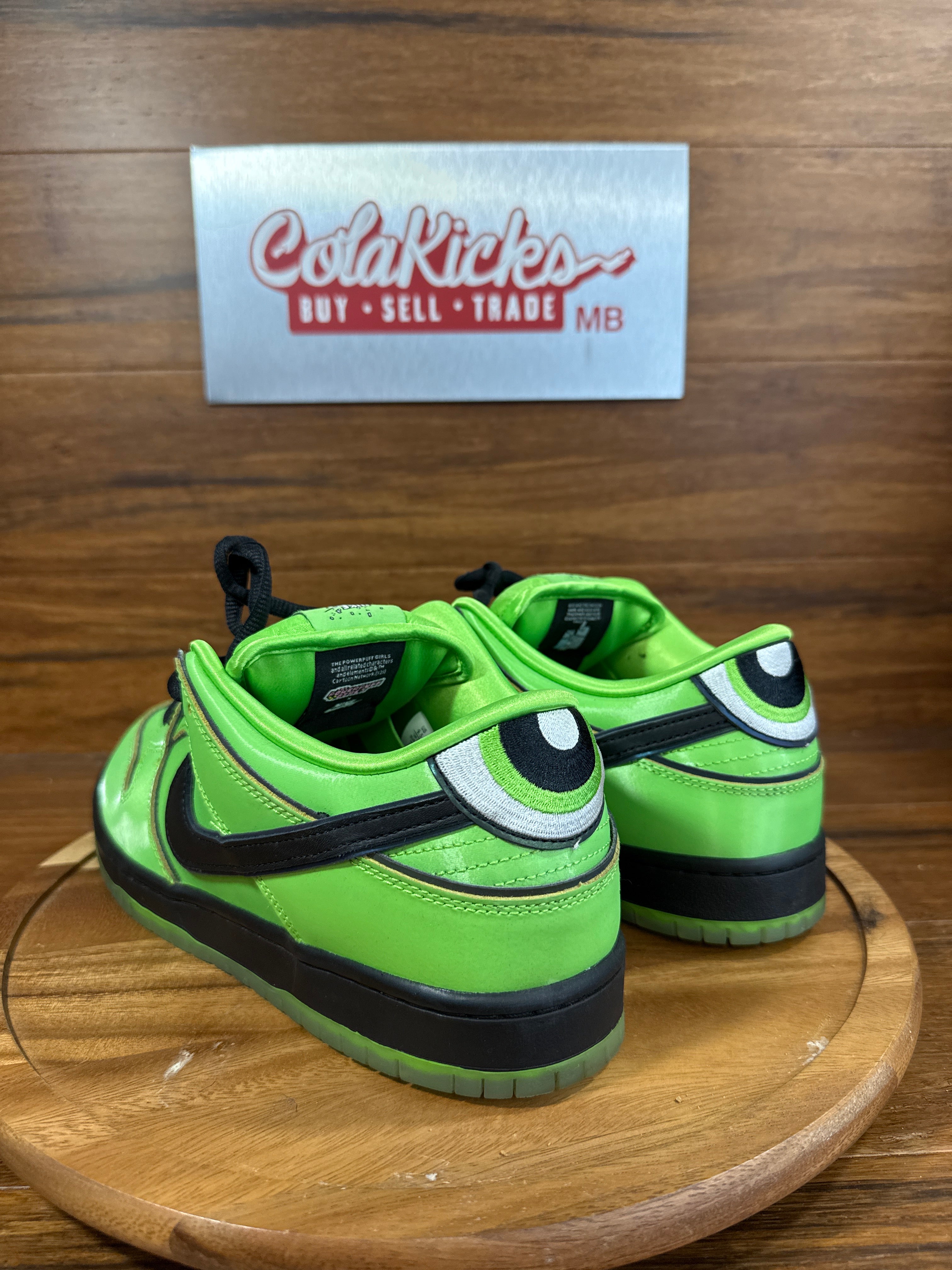 Nike SB Dunk Low The Powerpuff Girls Buttercup