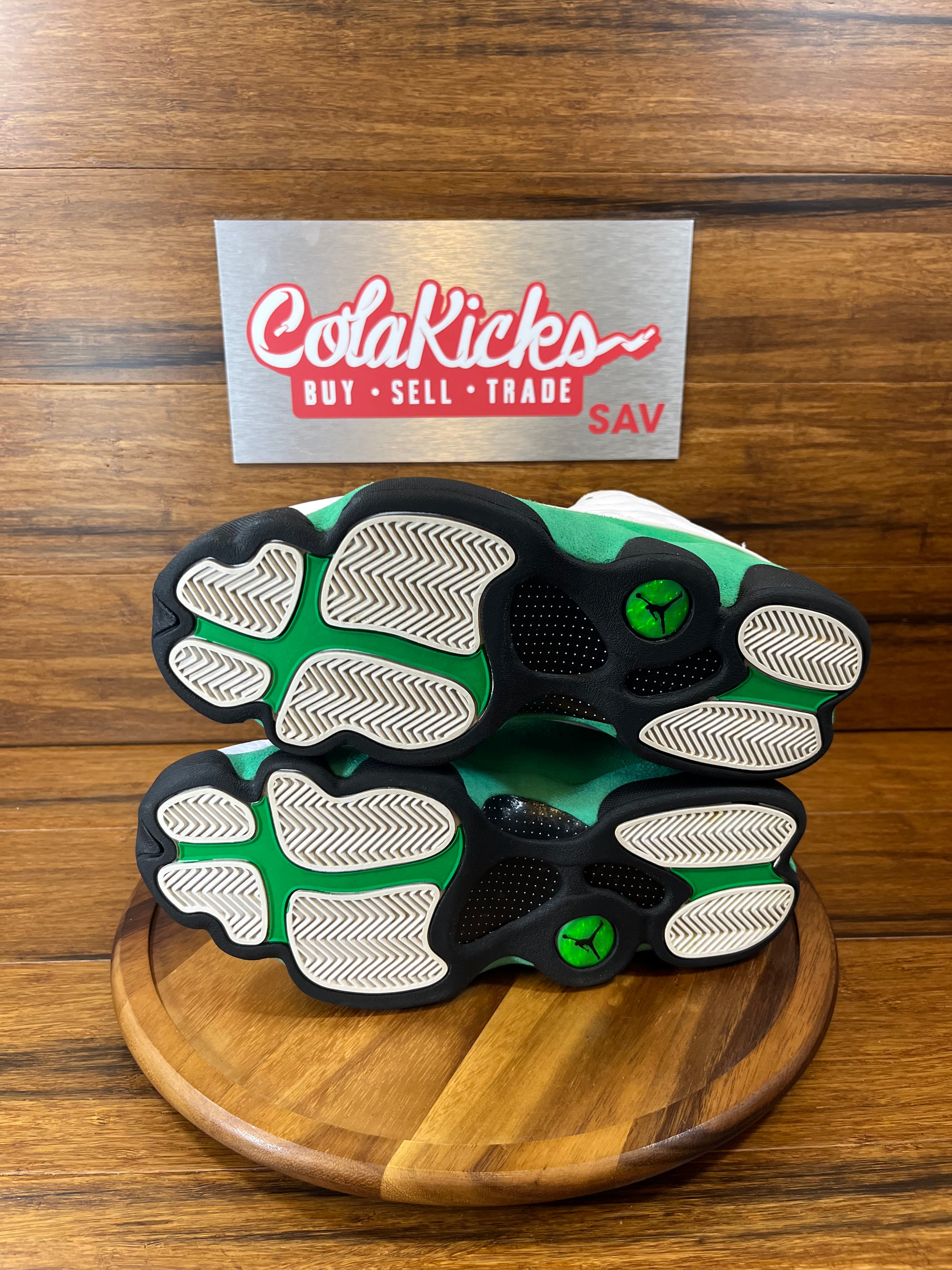 Jordan 13 Retro White Lucky Green