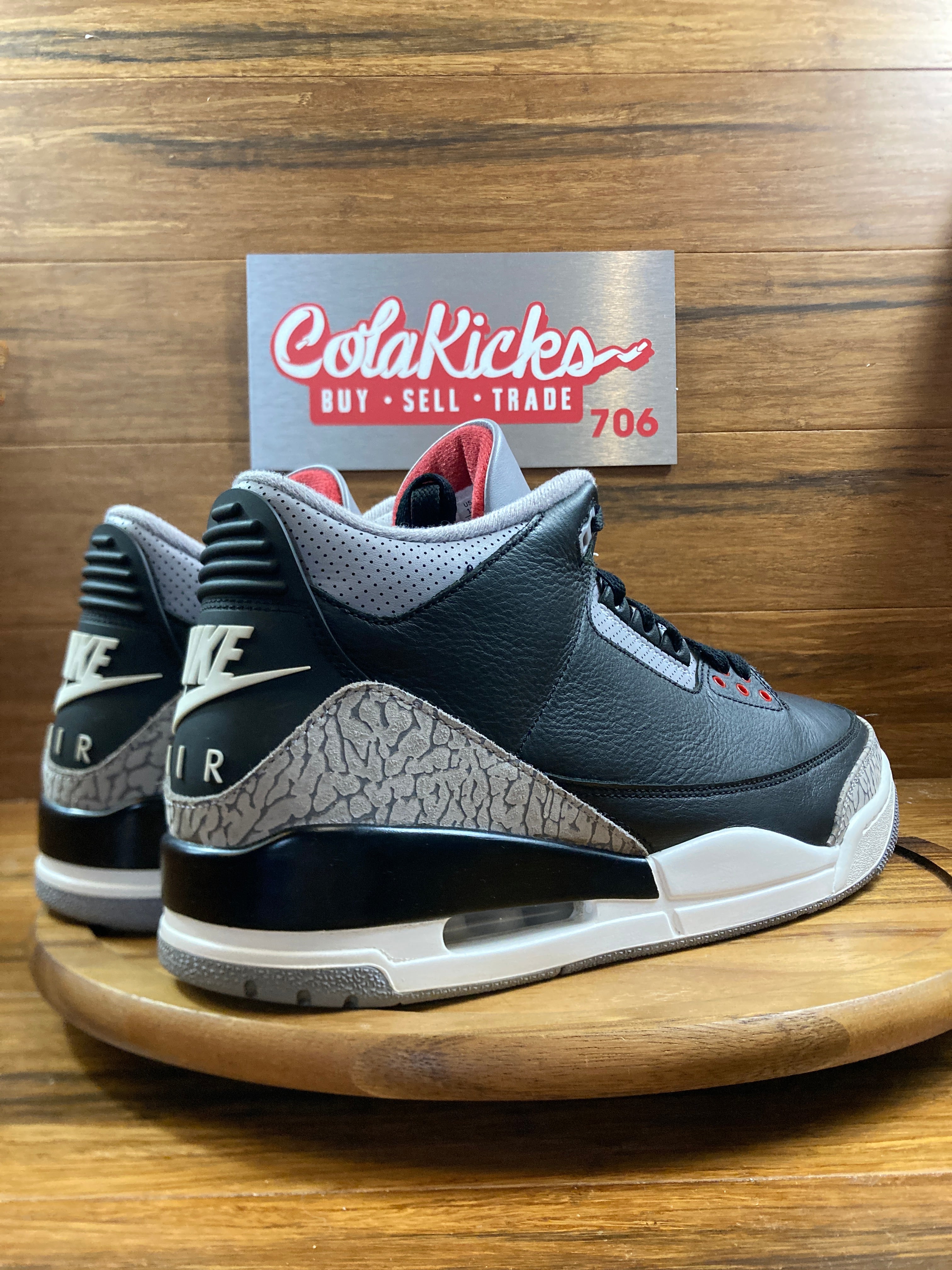 Jordan 3 Retro OG Black Cement (2024)