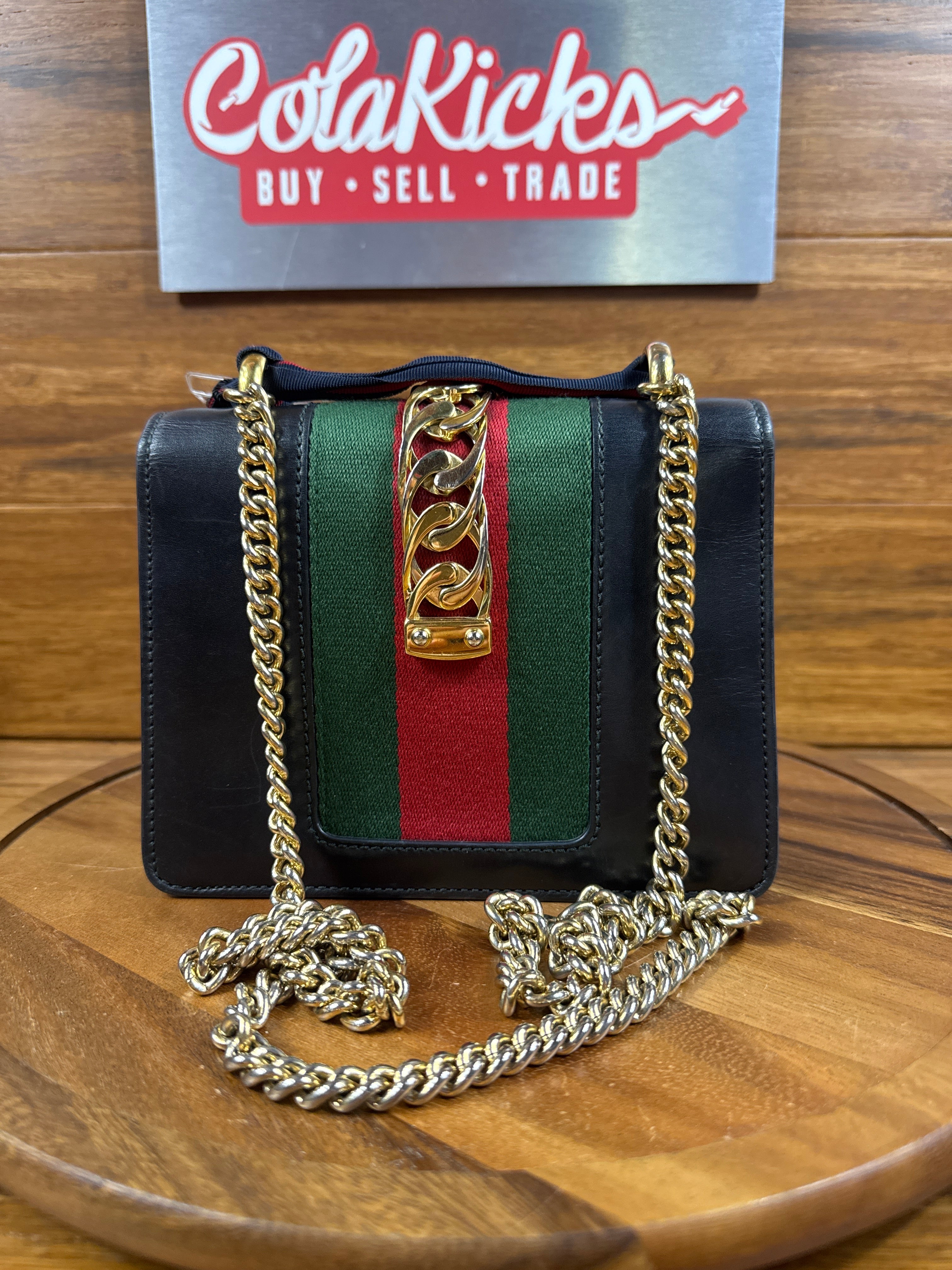 Gucci Sherry Line Mini Sylvie Shoulder Bag