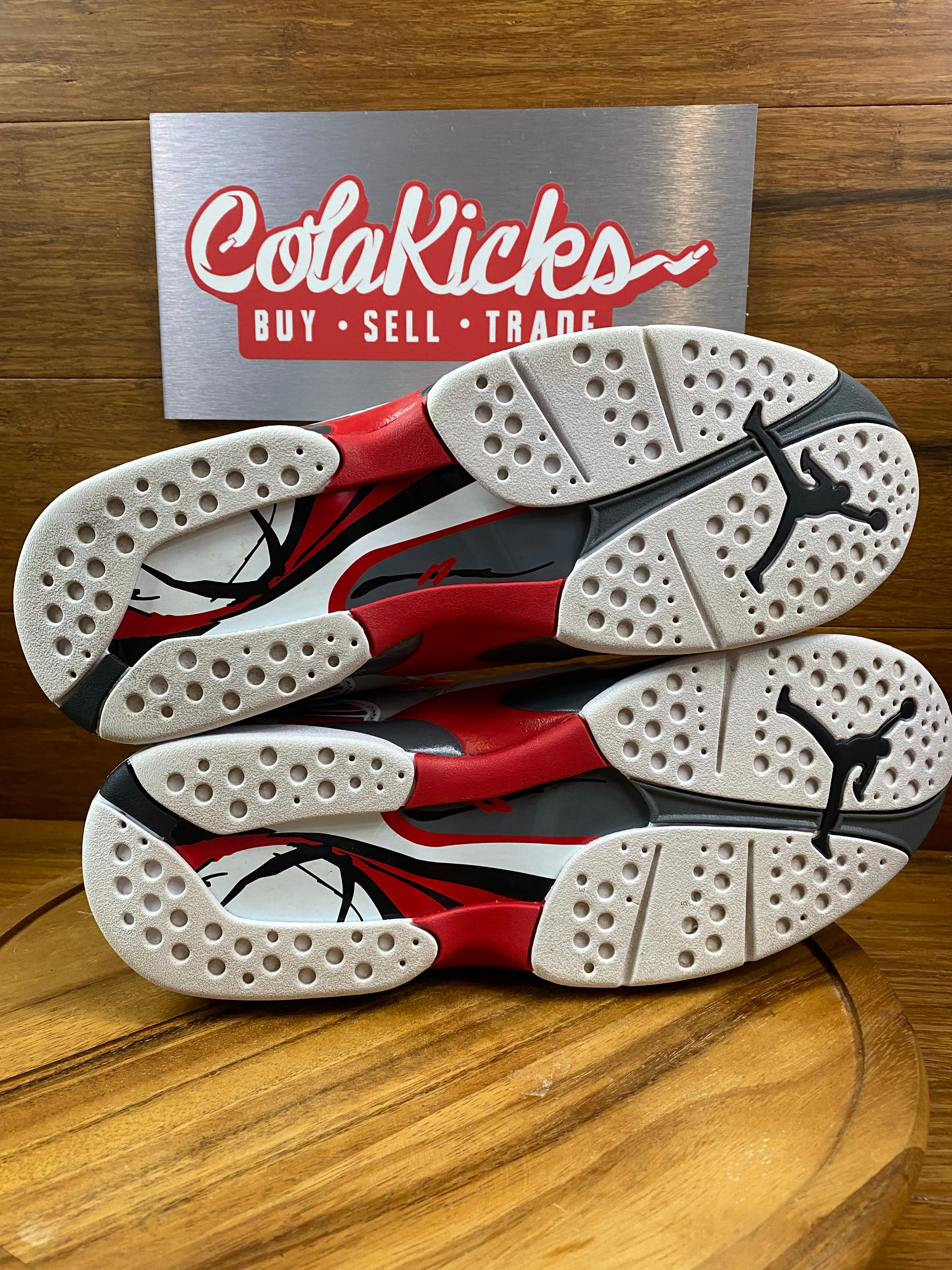 Jordan 8 Retro White True Red (2025)