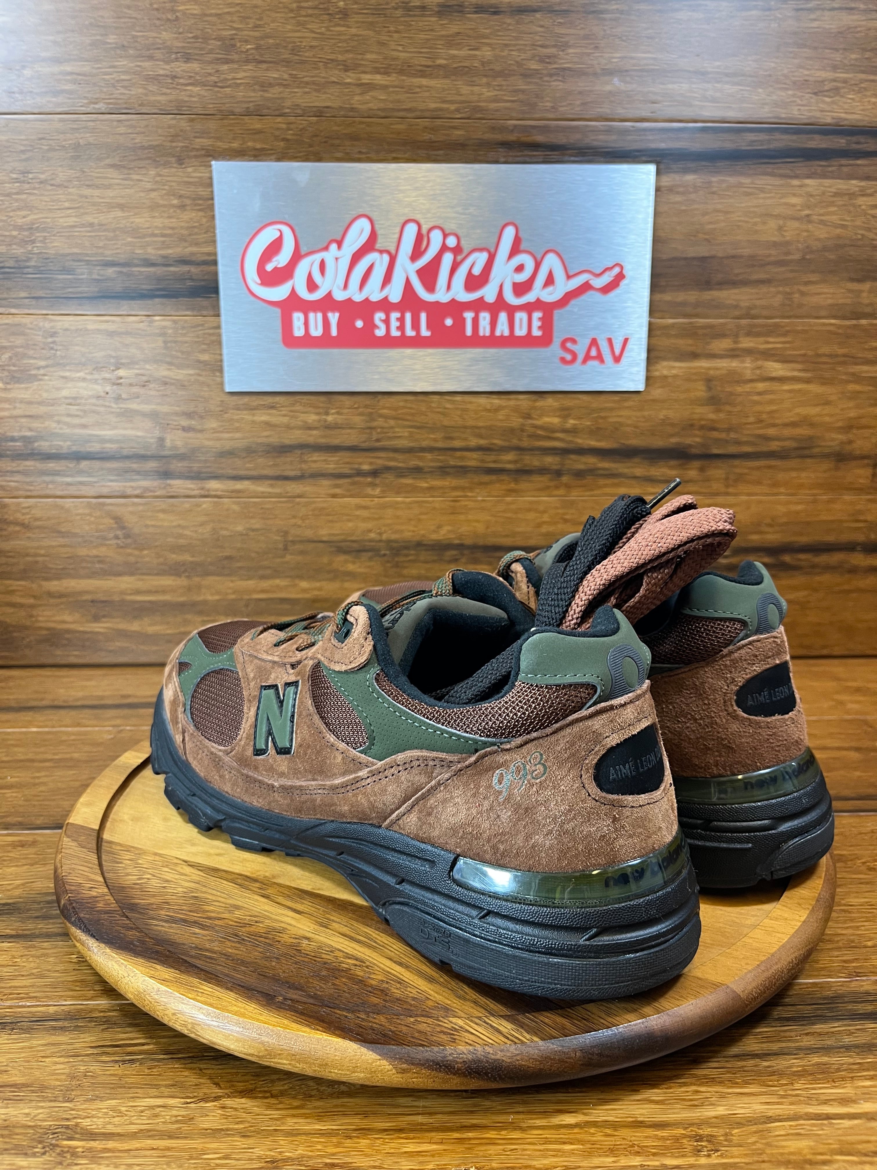 New Balance 993 Aime Leon Dore Brown
