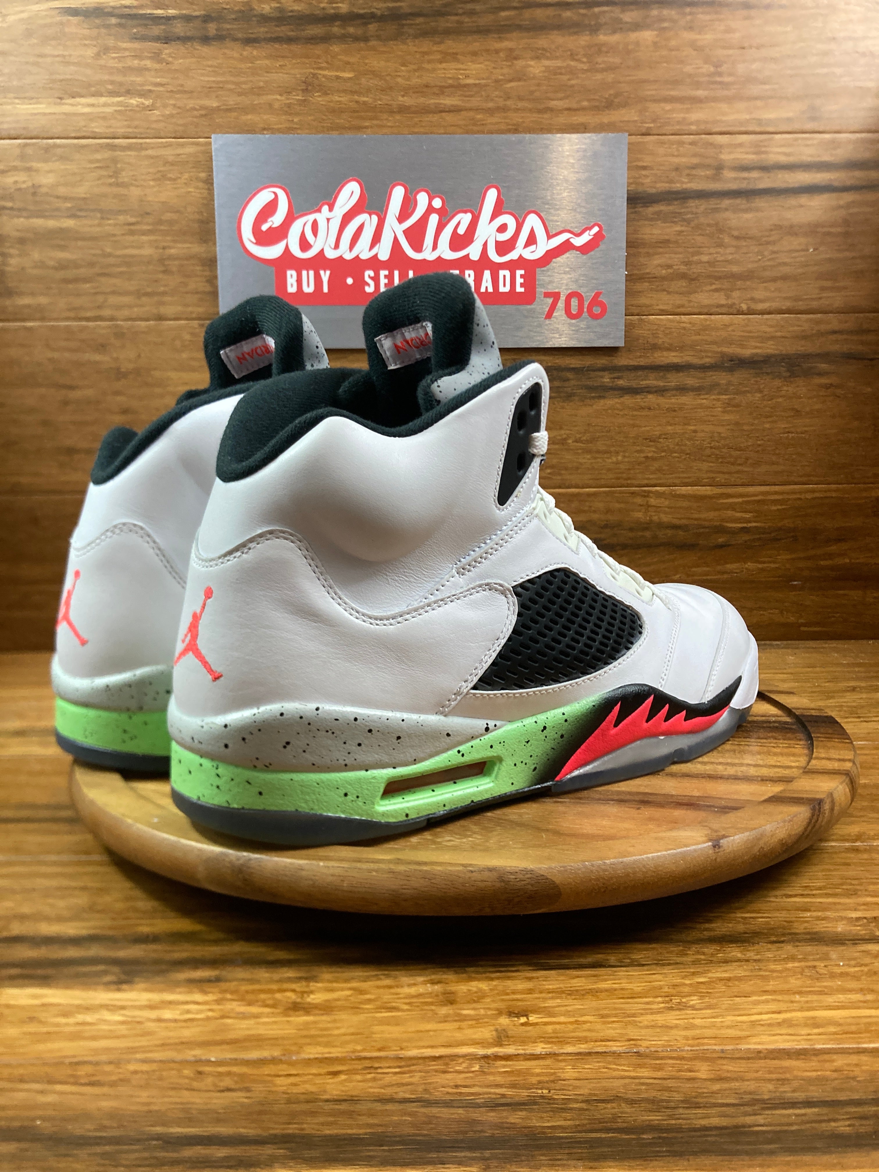 Jordan 5 Retro Poison Green
