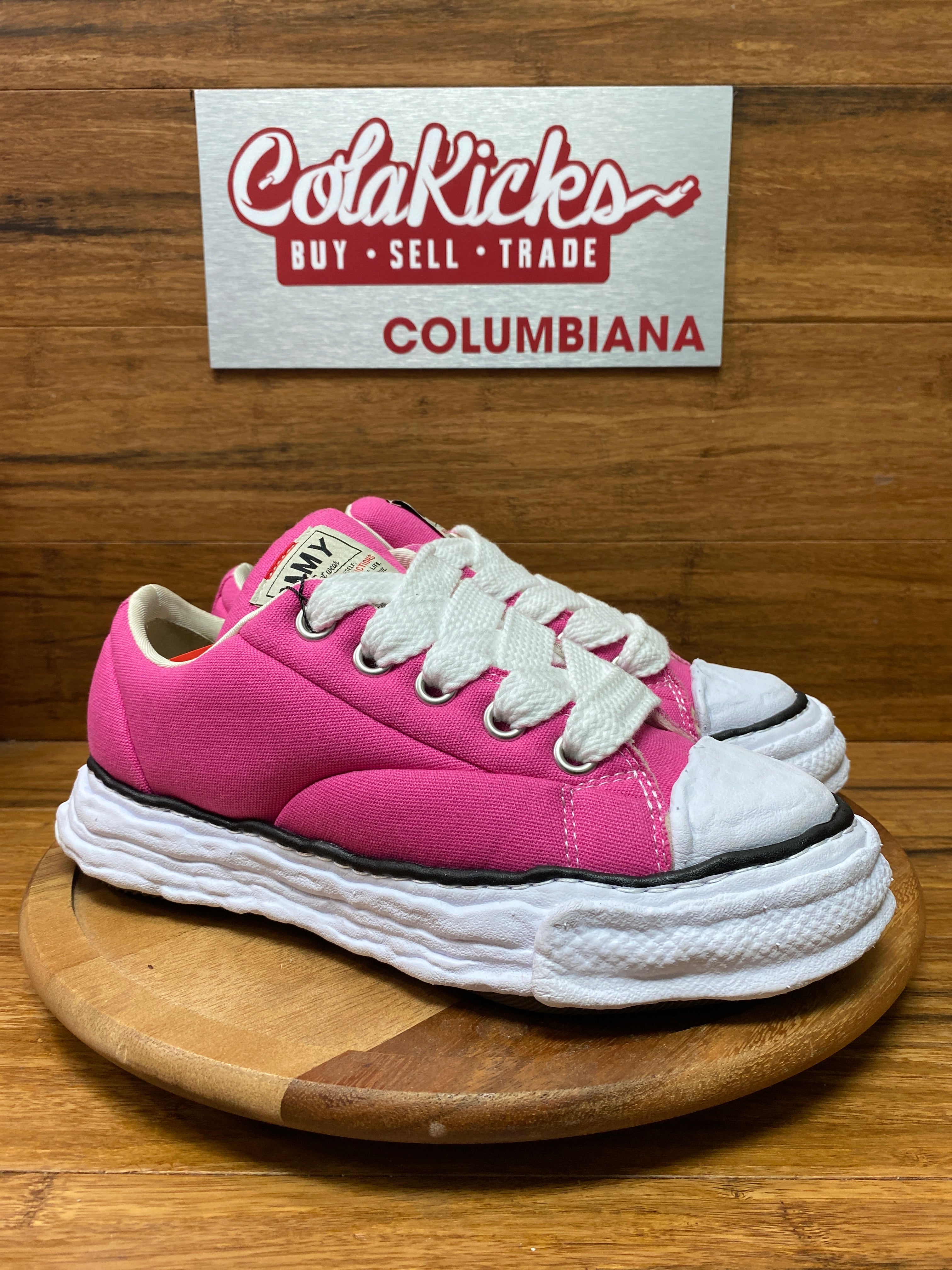 Maison Mihara Yasuhiro Peterson 23 OG Sole Padded Canvas Low Pink