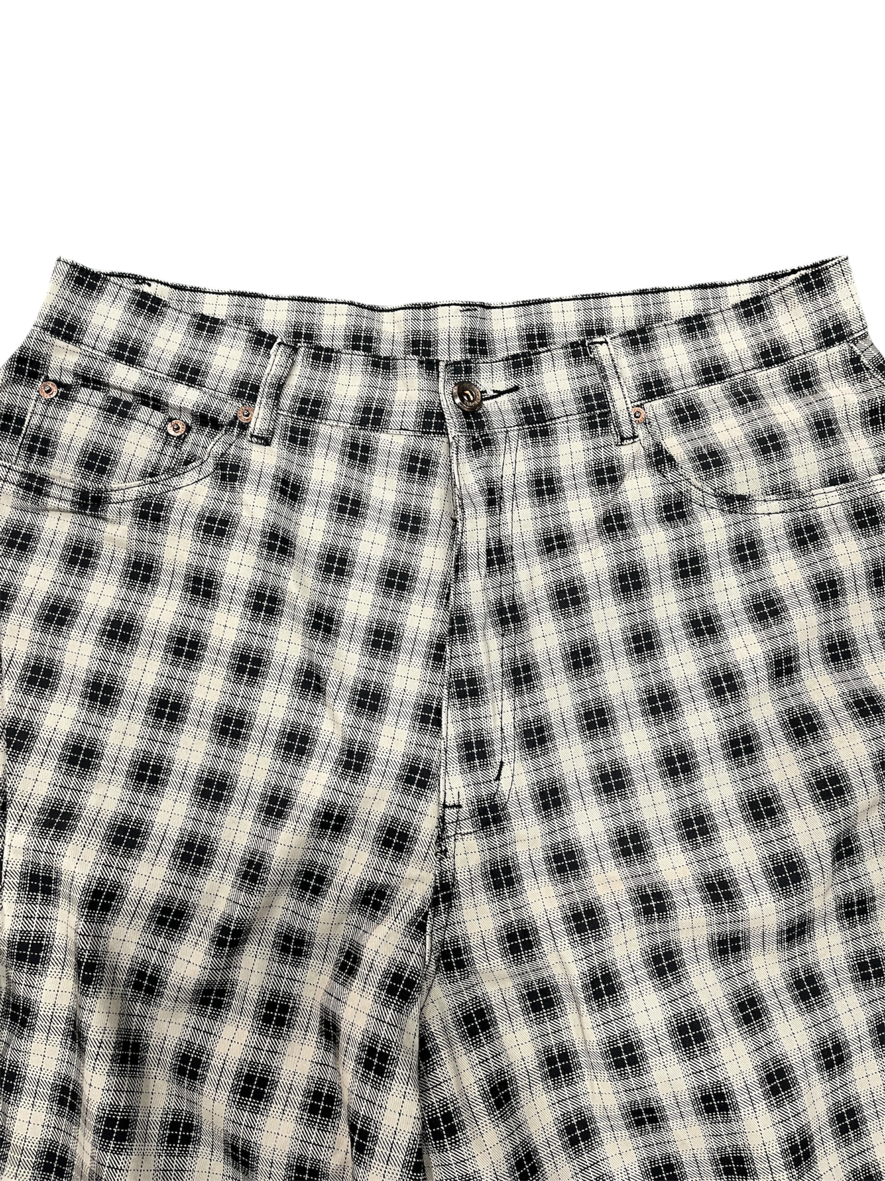 GV Gallery Plaid Oversized Cargo Pant