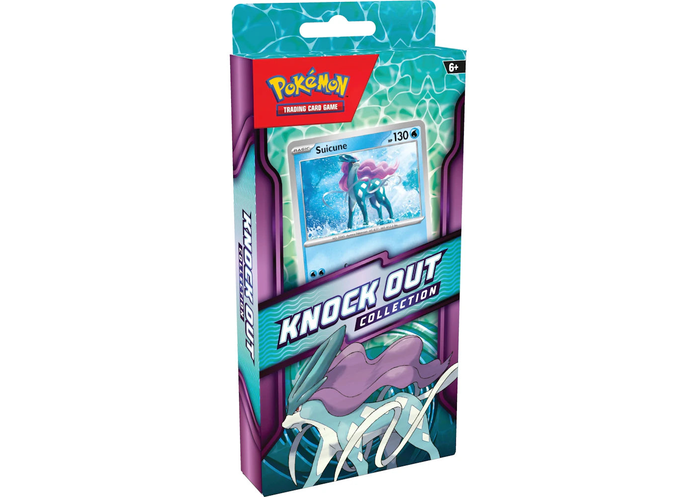 2025 Pokémon Mega Evolution Suicune Knock Out Collection Wax Set