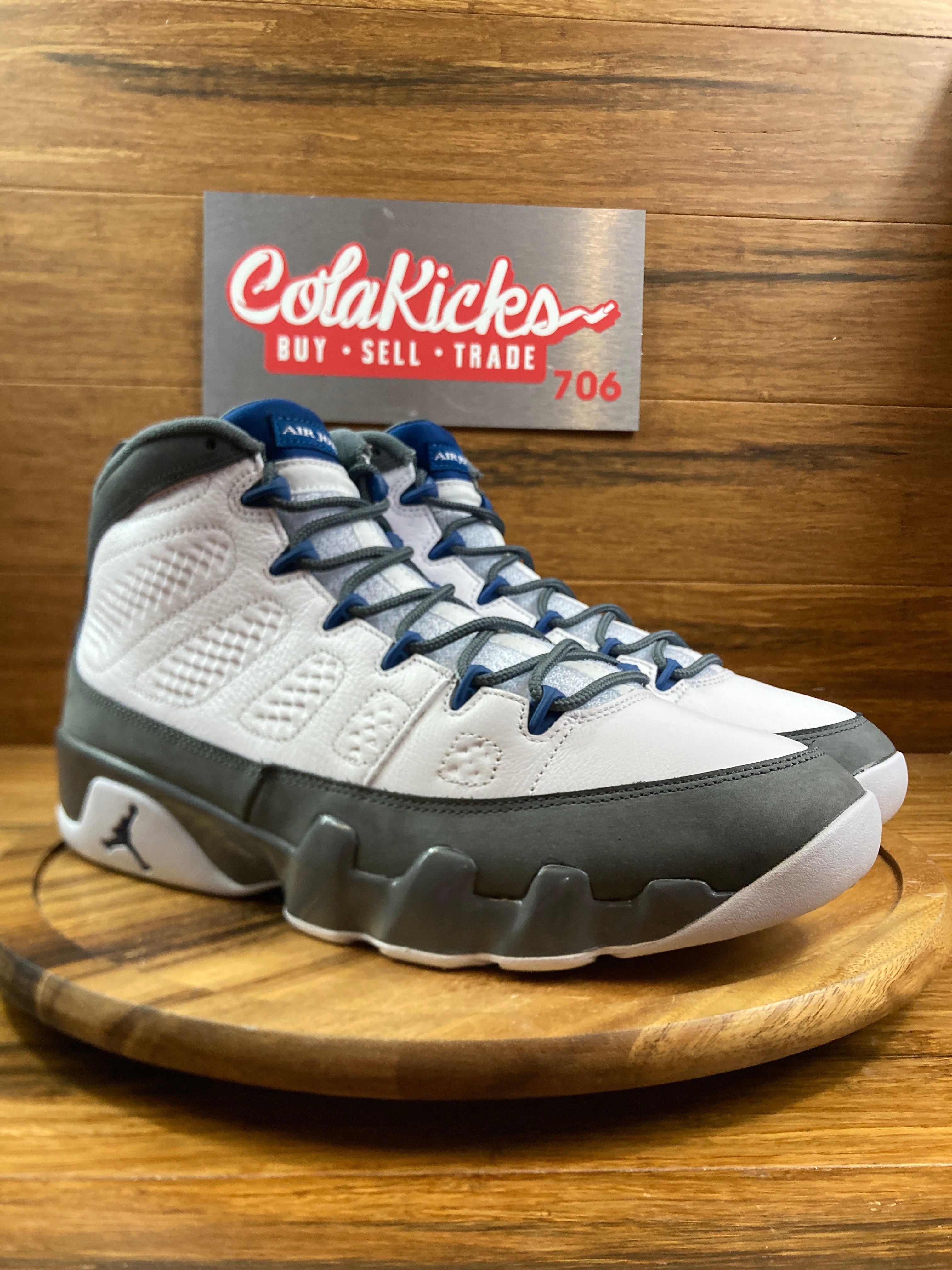 Jordan 9 Retro Flint Grey French Blue (2026)