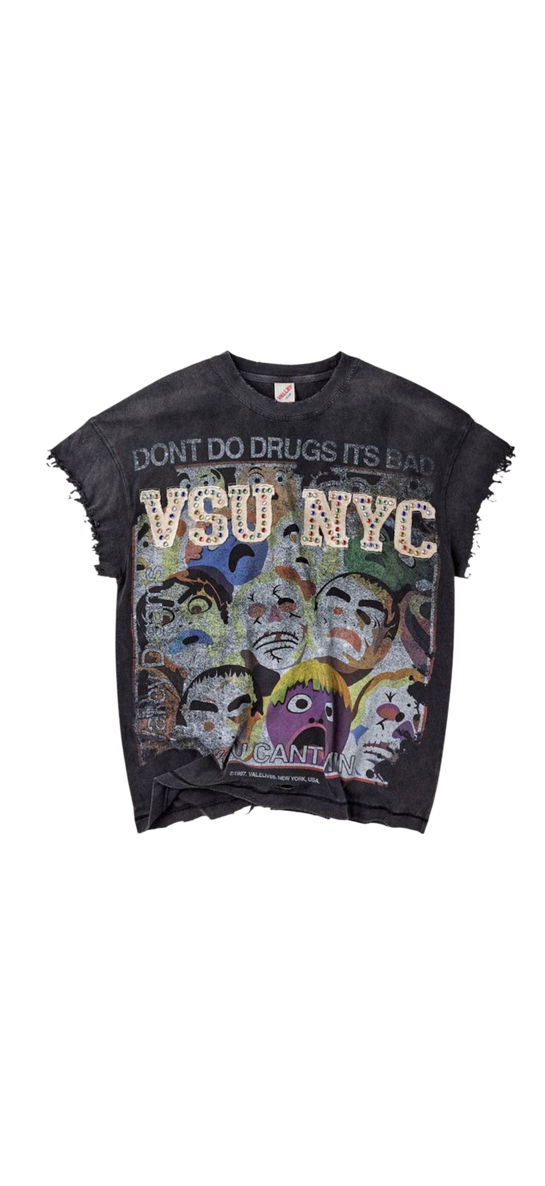 Vale Forever Buy Vale Not Drugs Tee Black