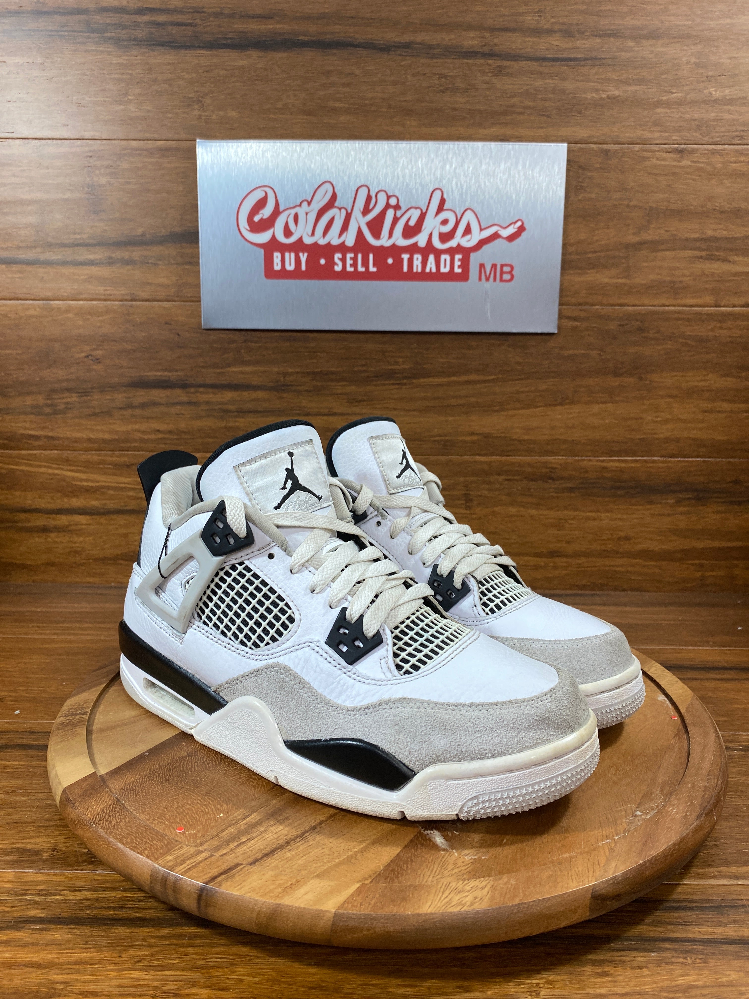 Jordan 4 Retro Military Black (GS)