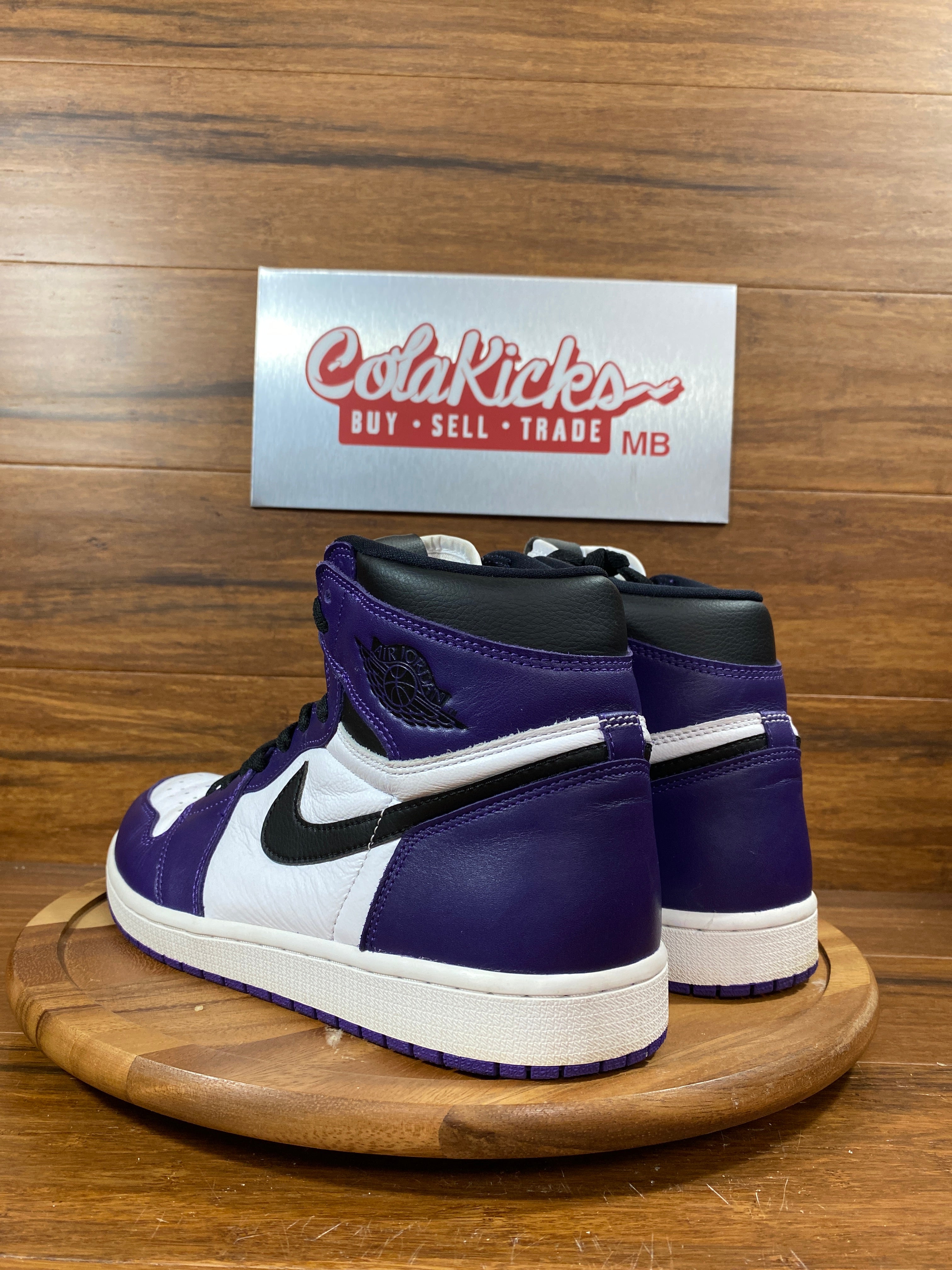 Jordan 1 Retro High Court Purple White