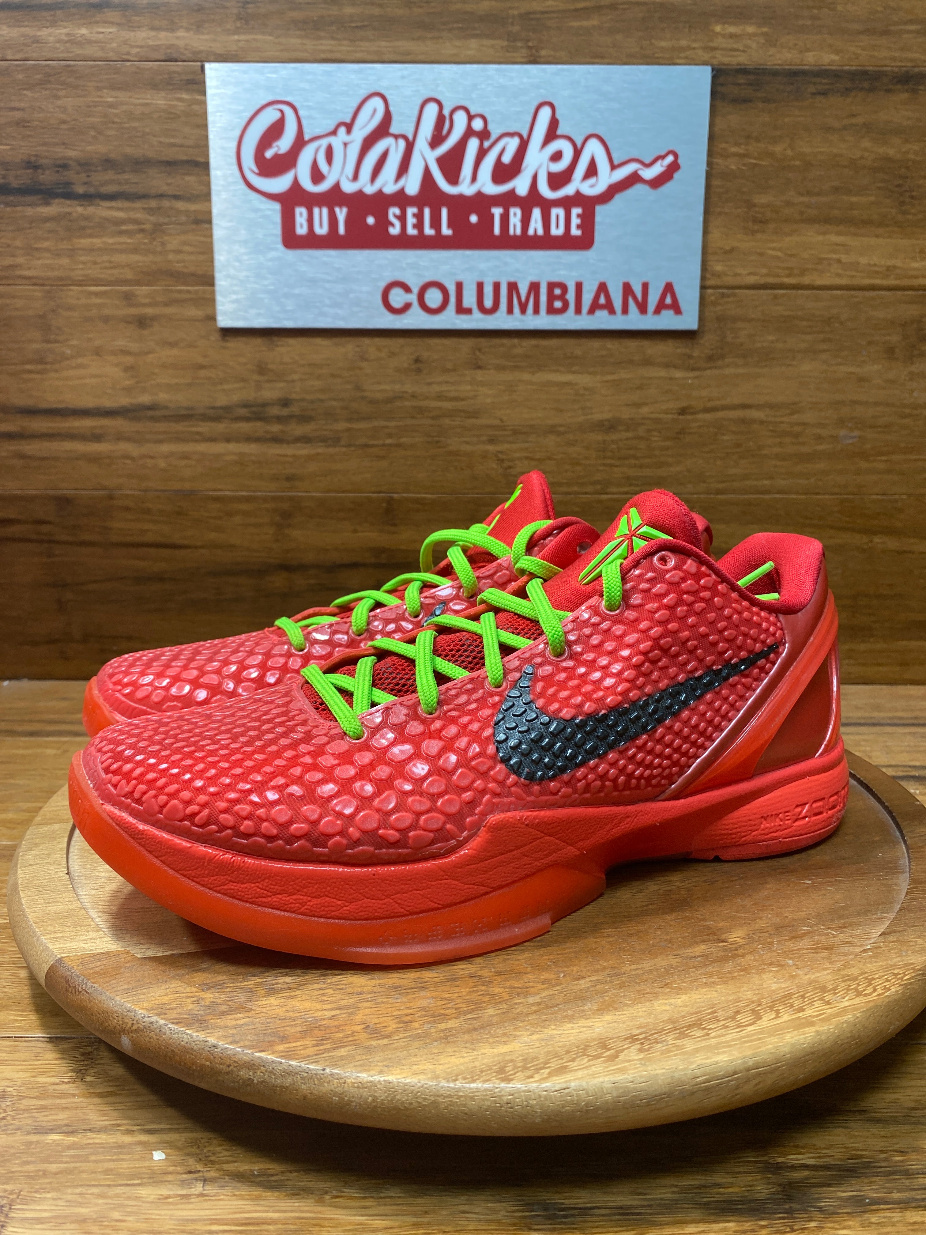 Nike Kobe 6 Protro Reverse Grinch