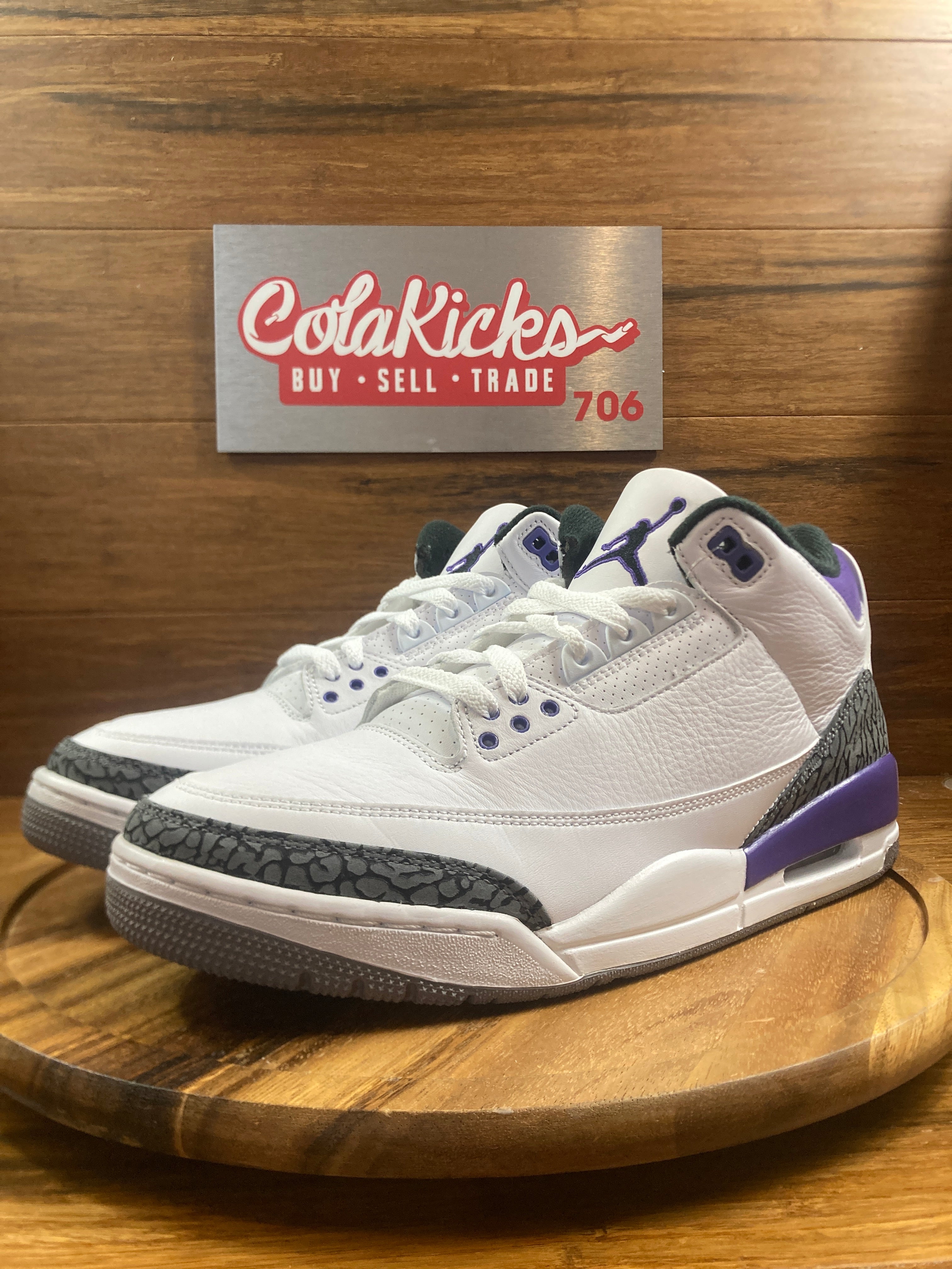 Jordan 3 Retro Dark Iris