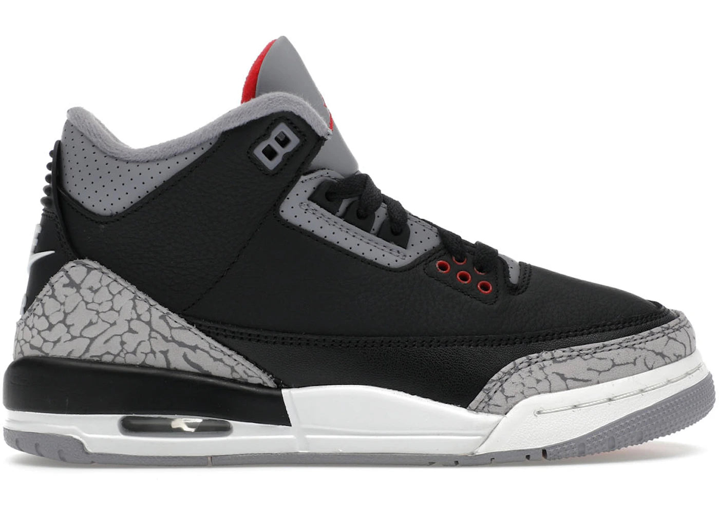 Jordan 3 Retro Black Cement (2024) (GS) Jordan 3 Retro Black Cement (2024) (GS)