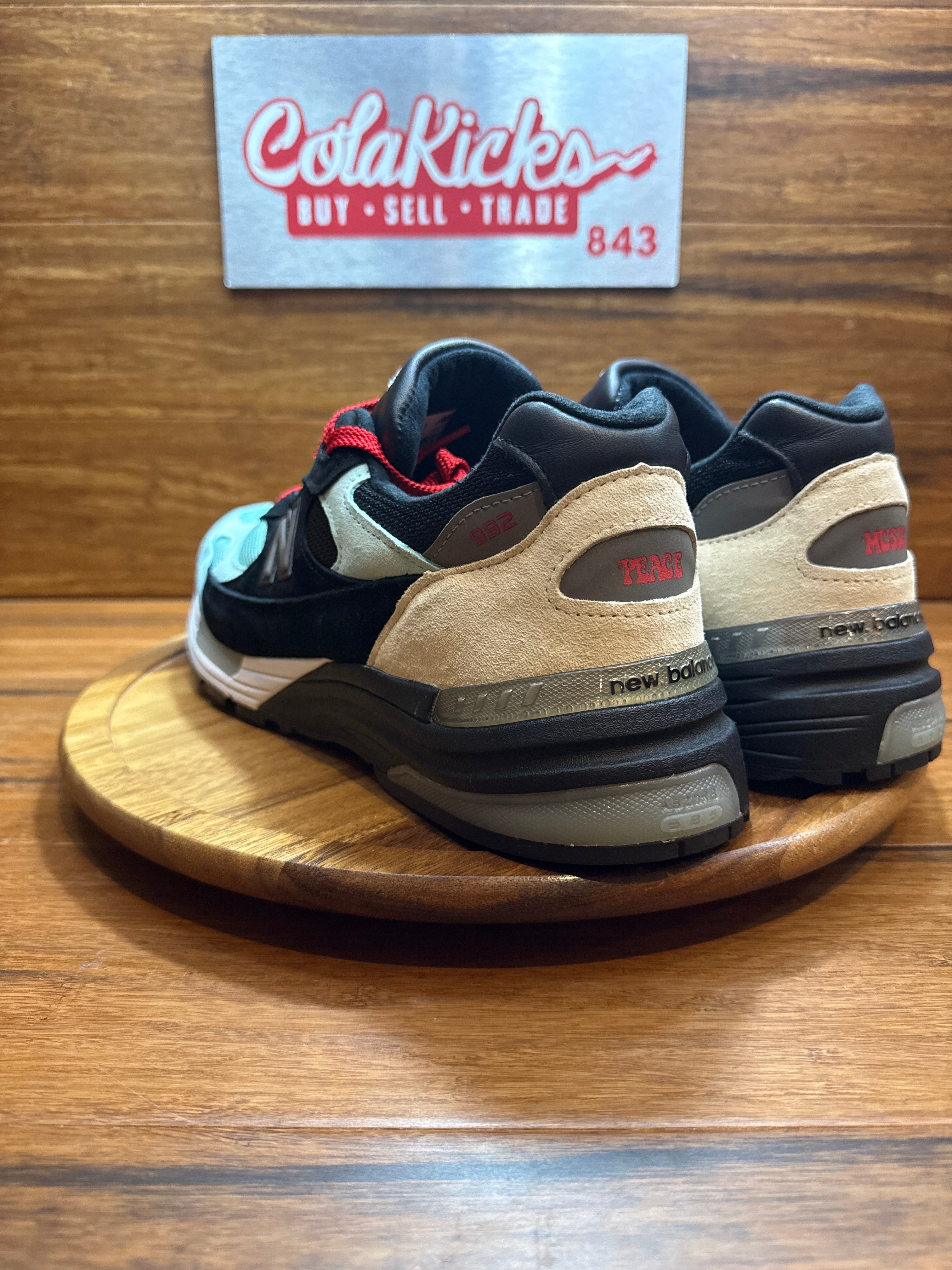 New Balance 992 Nice Kicks Amoeba Music Black