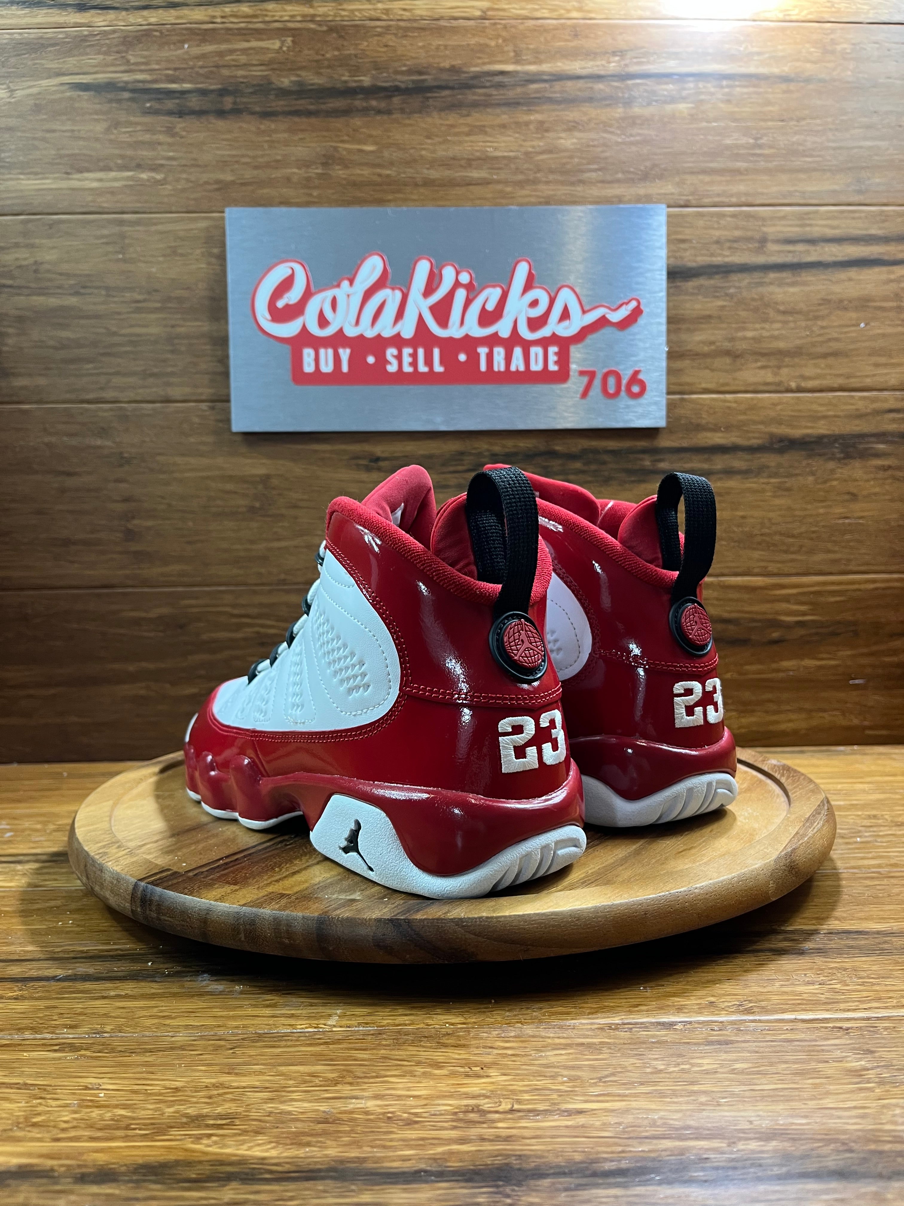 Jordan 9 Retro White Gym Red (GS)