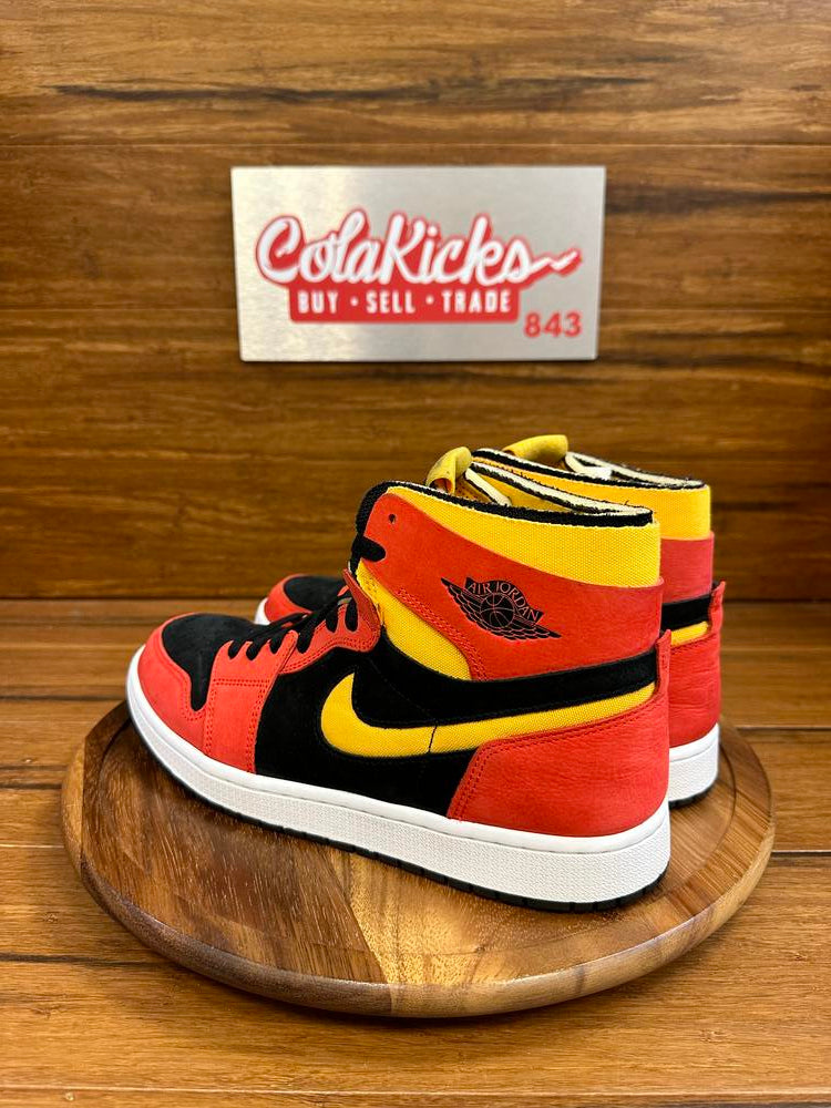 Jordan 1 High Zoom Air CMFT Black Chile Red