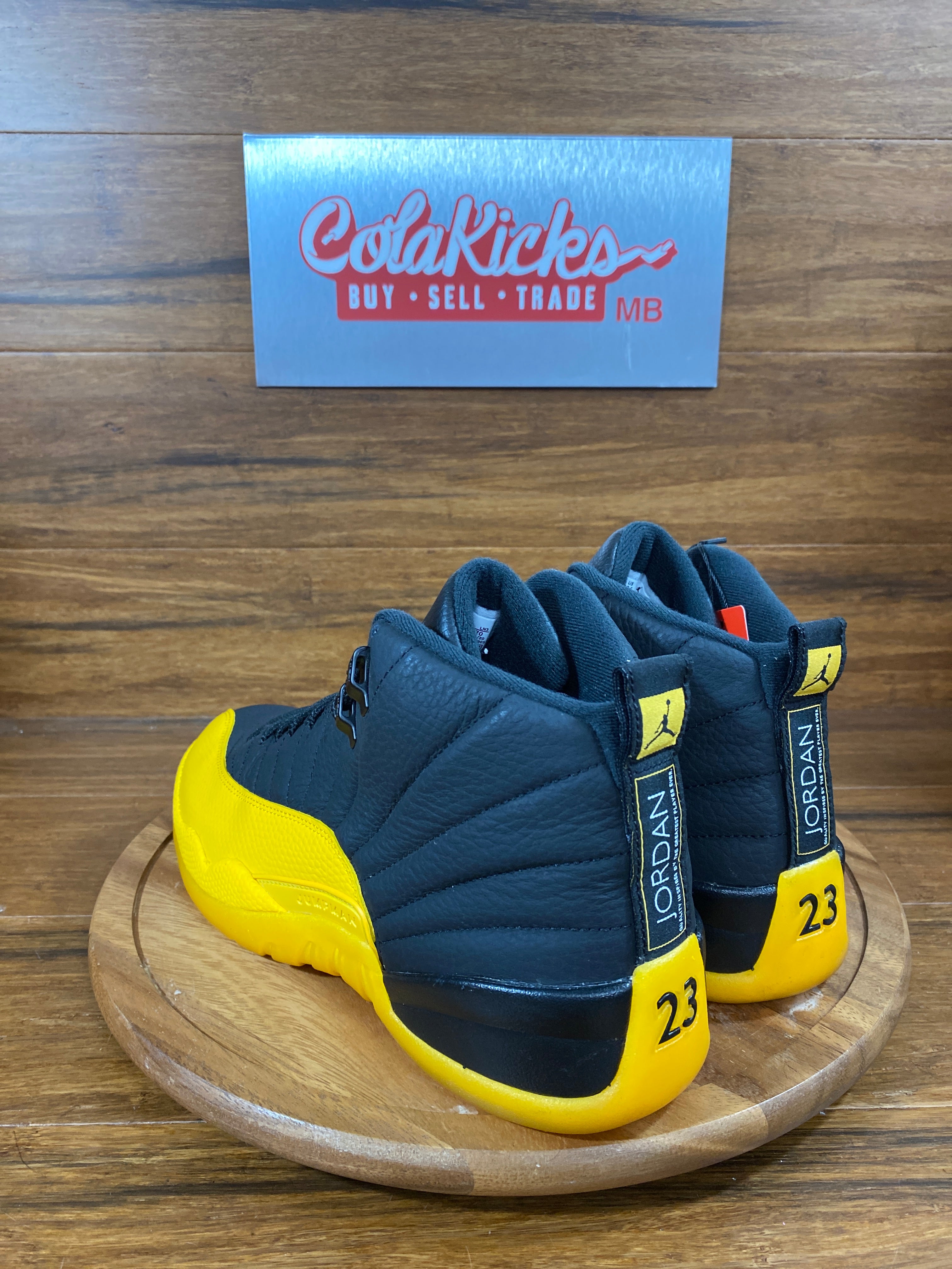 Jordan 12 Retro Black University Gold
