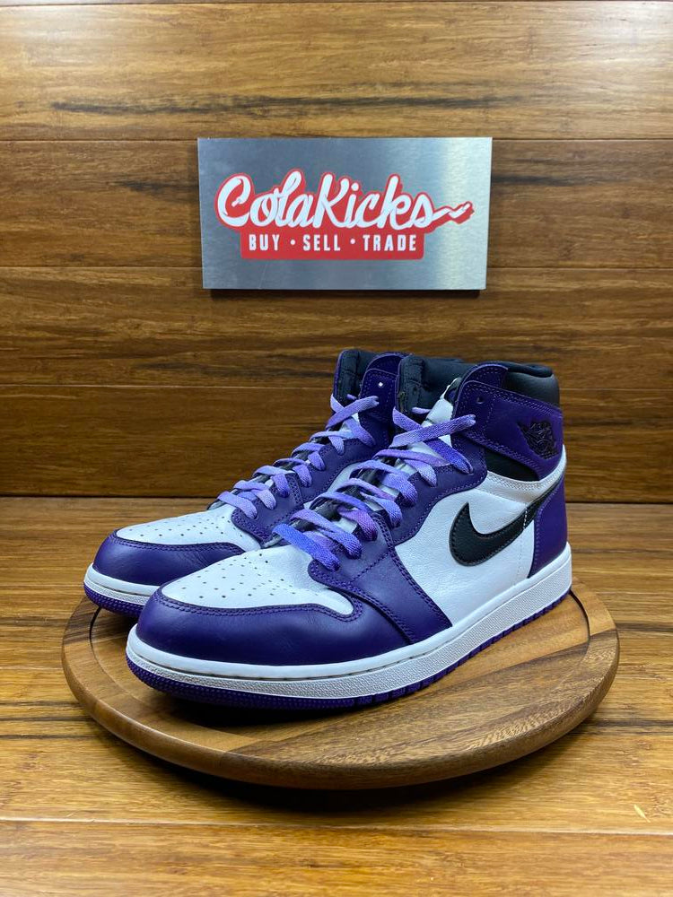 Jordan 1 Retro High Court Purple White