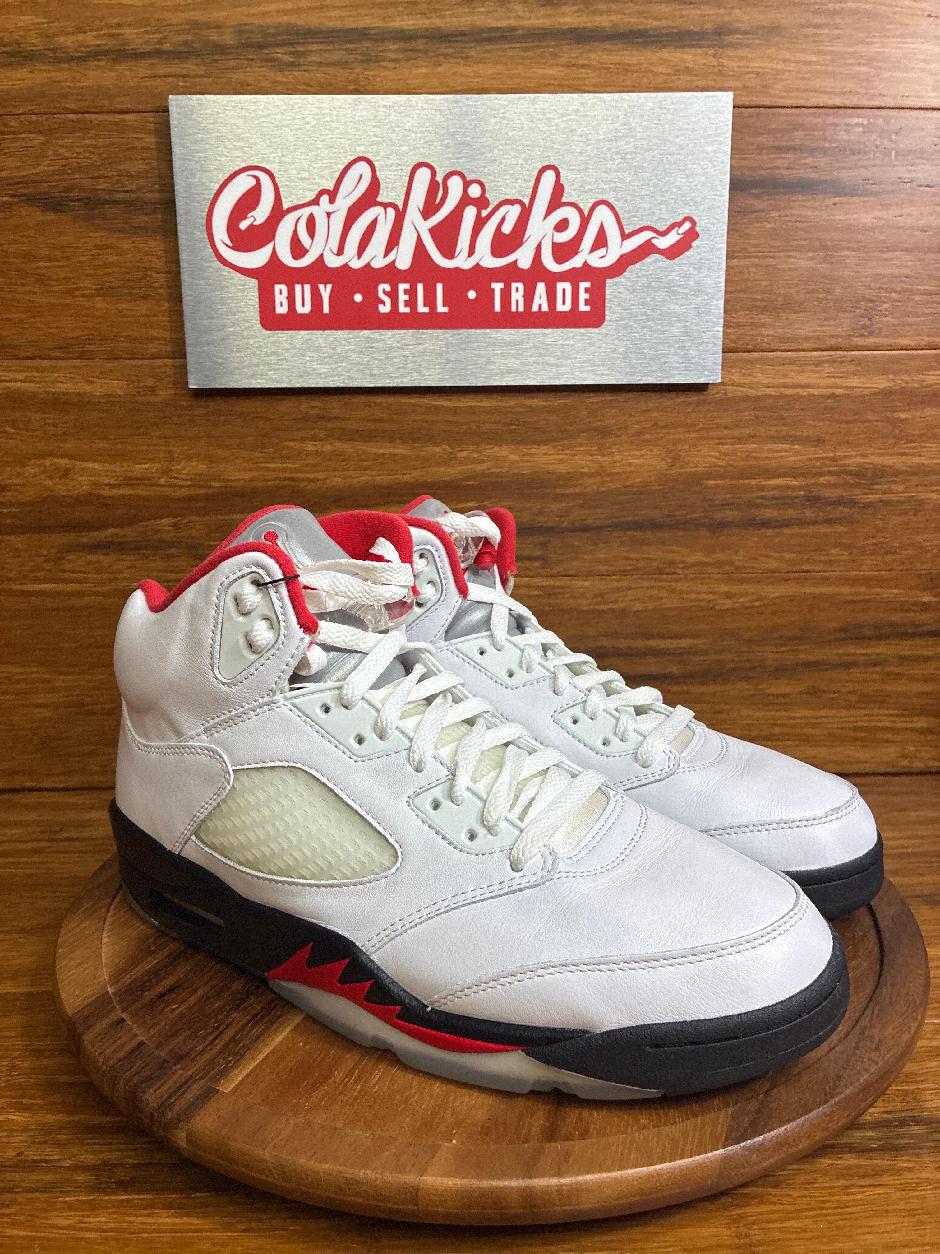 Jordan 5 Retro Fire Red Silver Tongue (2020)