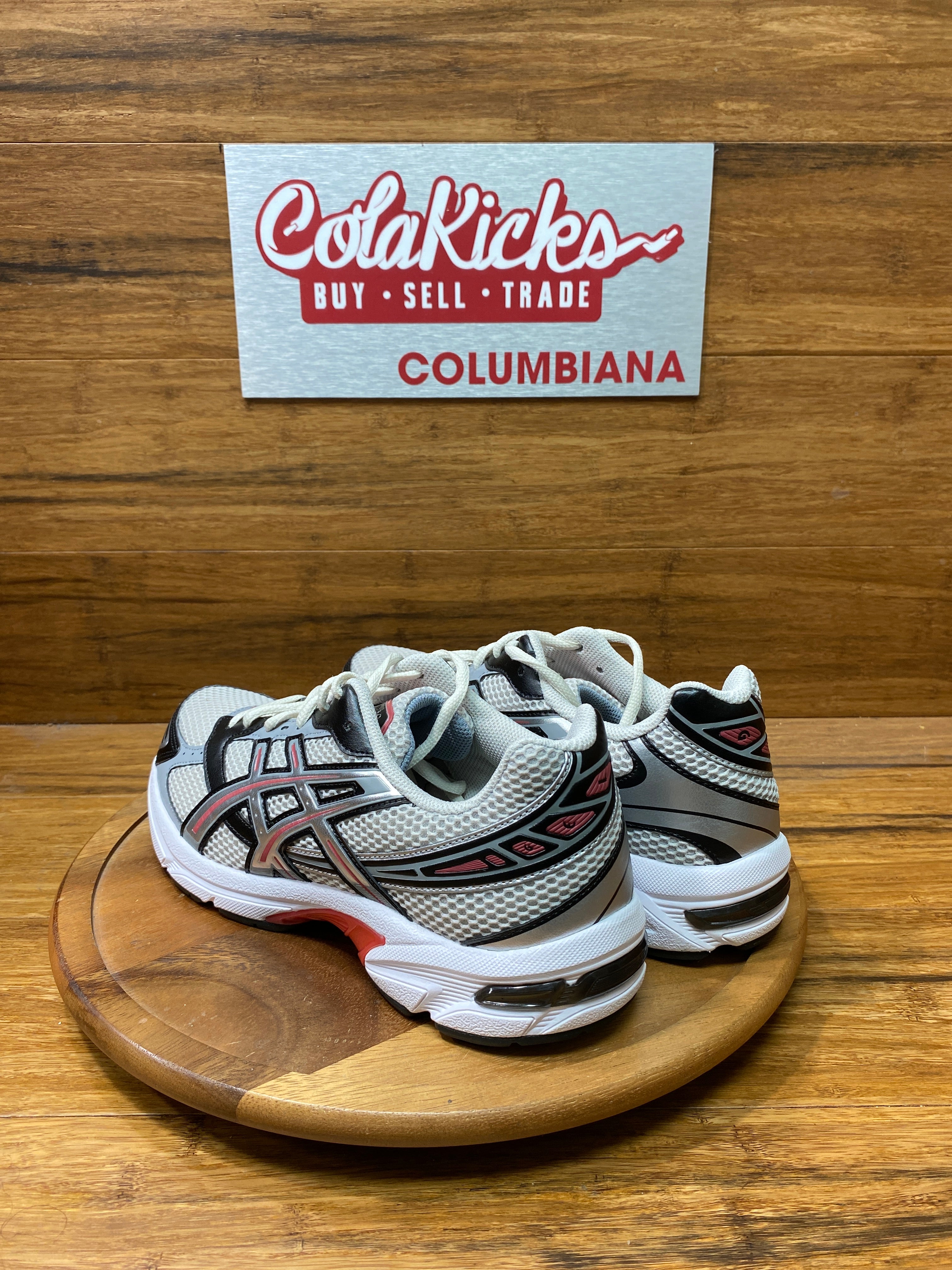 ASICS Gel-1130 Smoke Grey Pure Silver Red