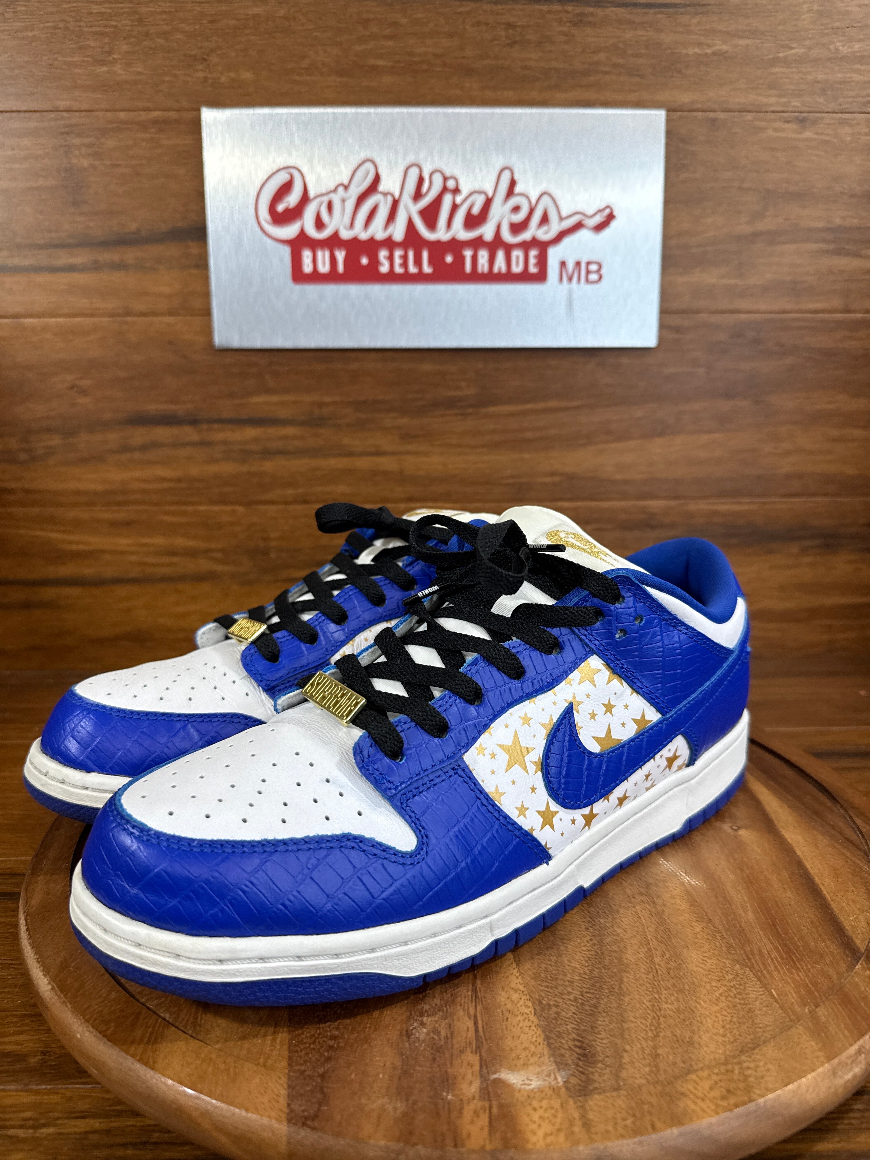 Nike SB Dunk Low Supreme Stars Hyper Royal (2021)