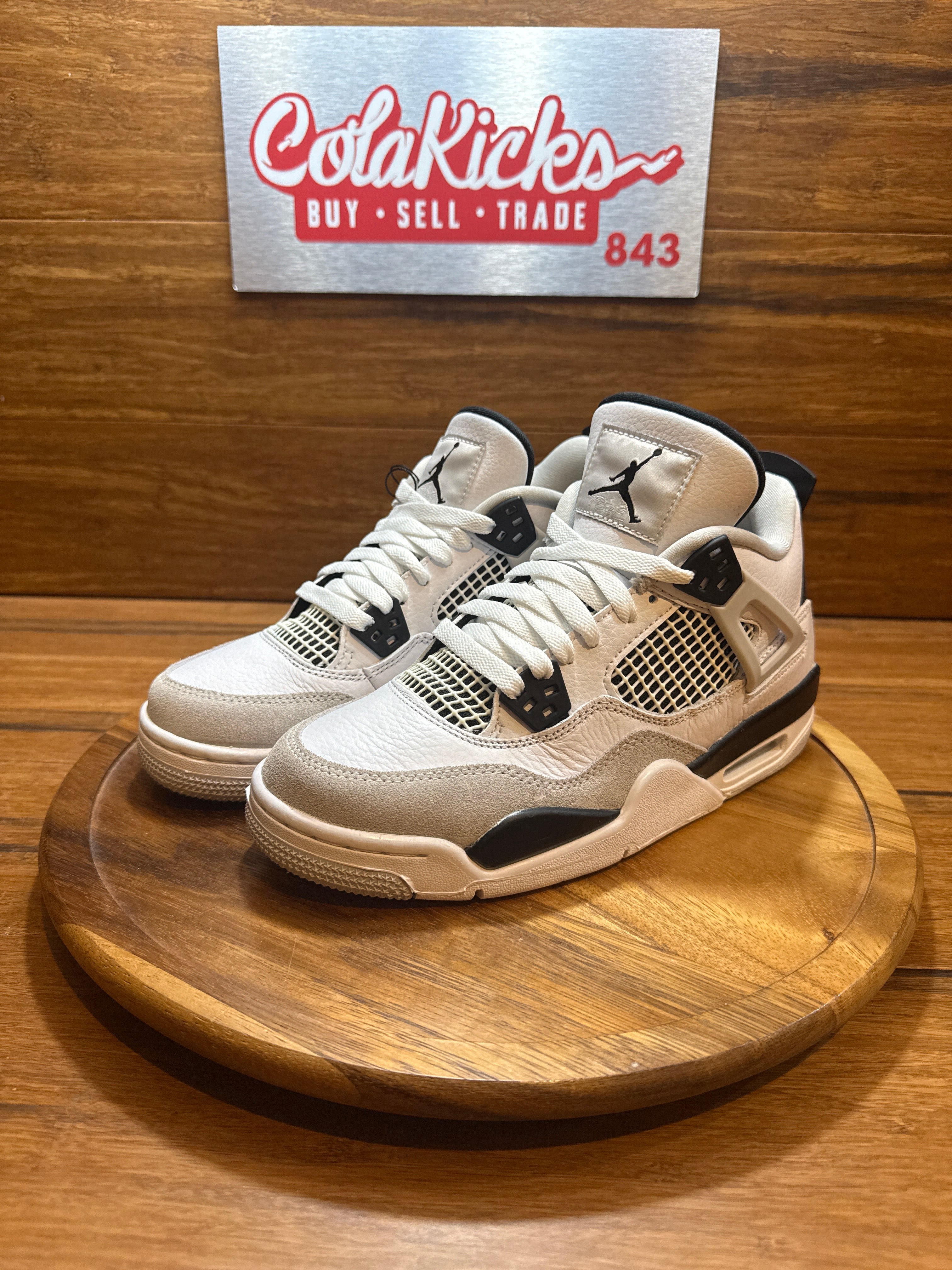 Jordan 4 Retro Military Black (GS)