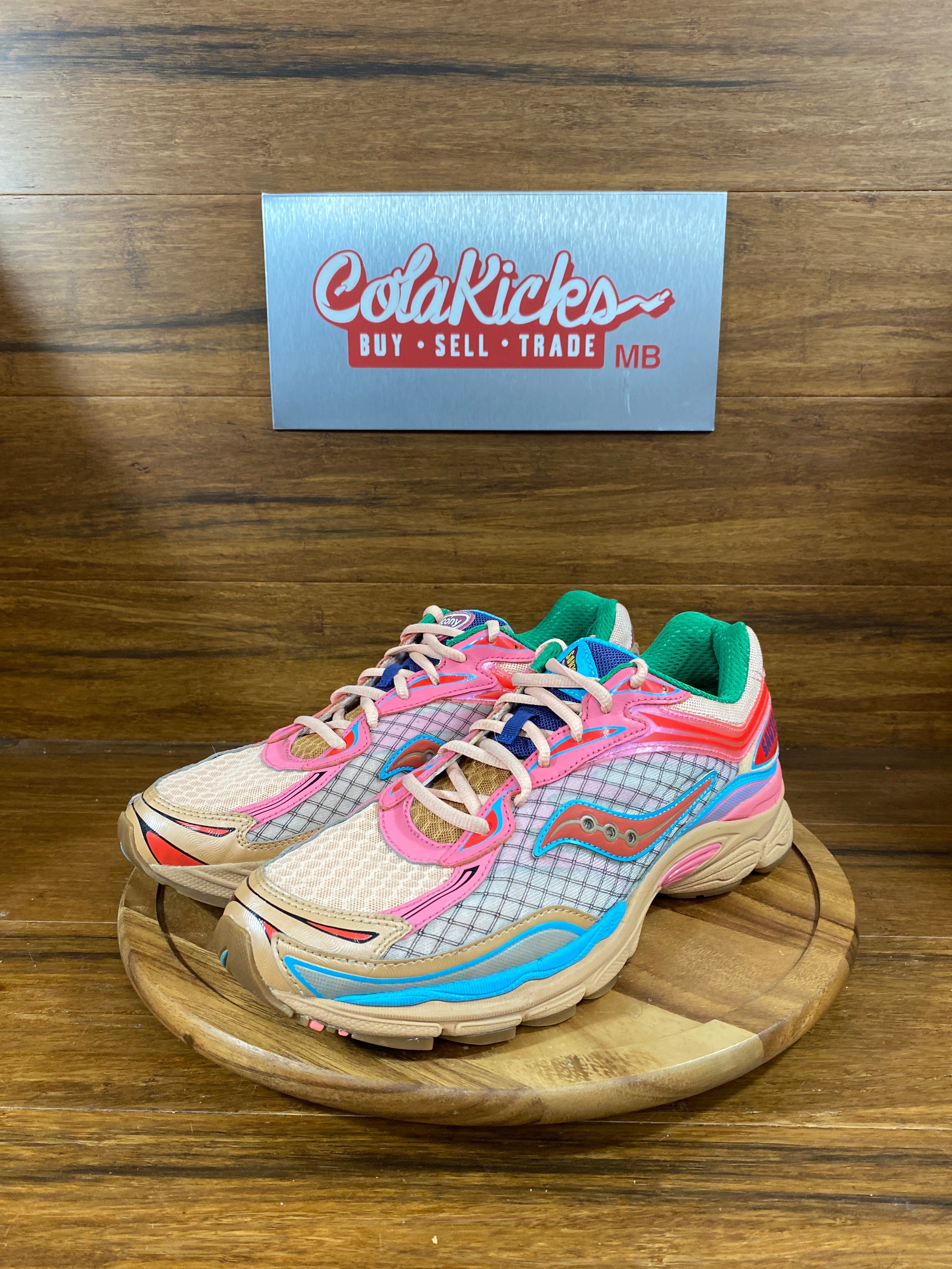 Saucony ProGrid Omni 9 Jae Tips To Do List Tan