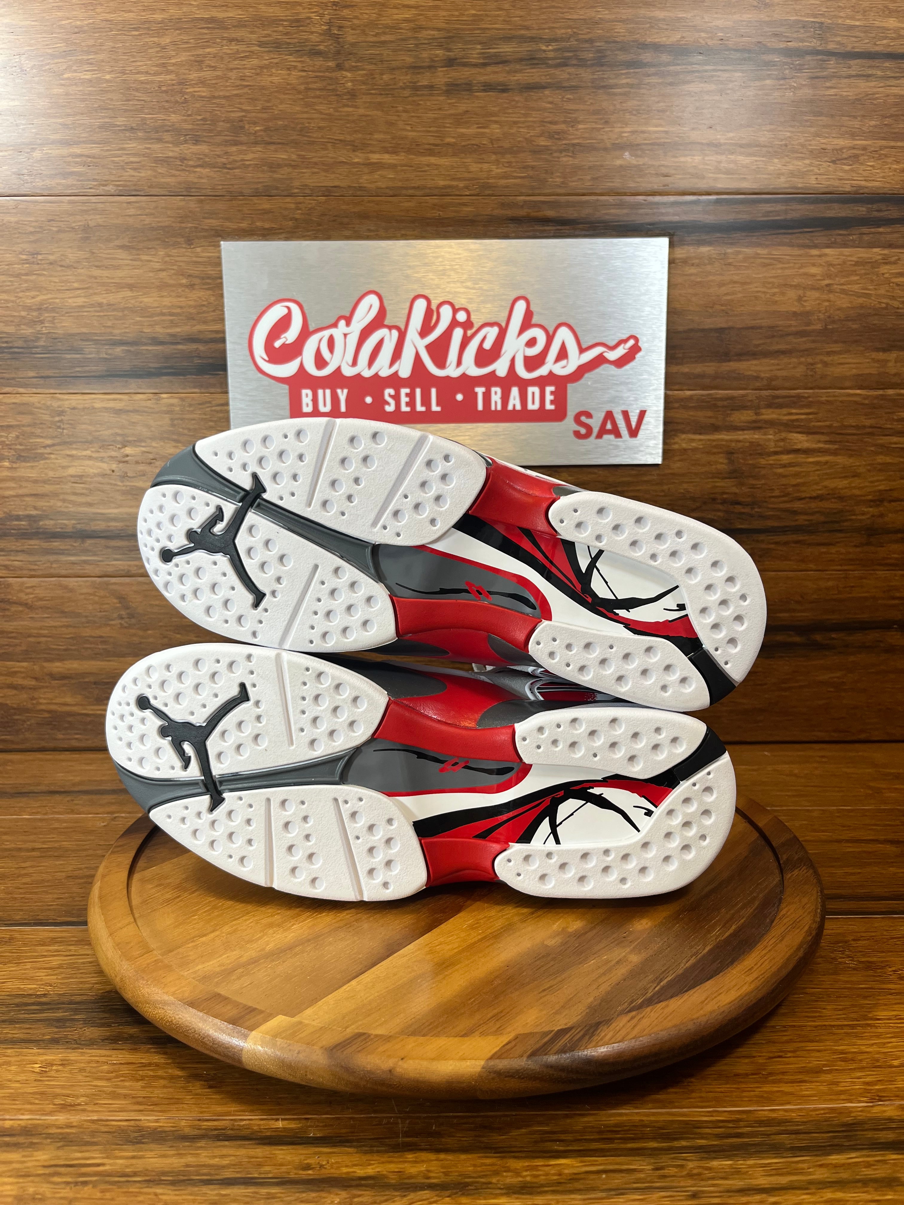 Jordan 8 Retro White True Red (2025)