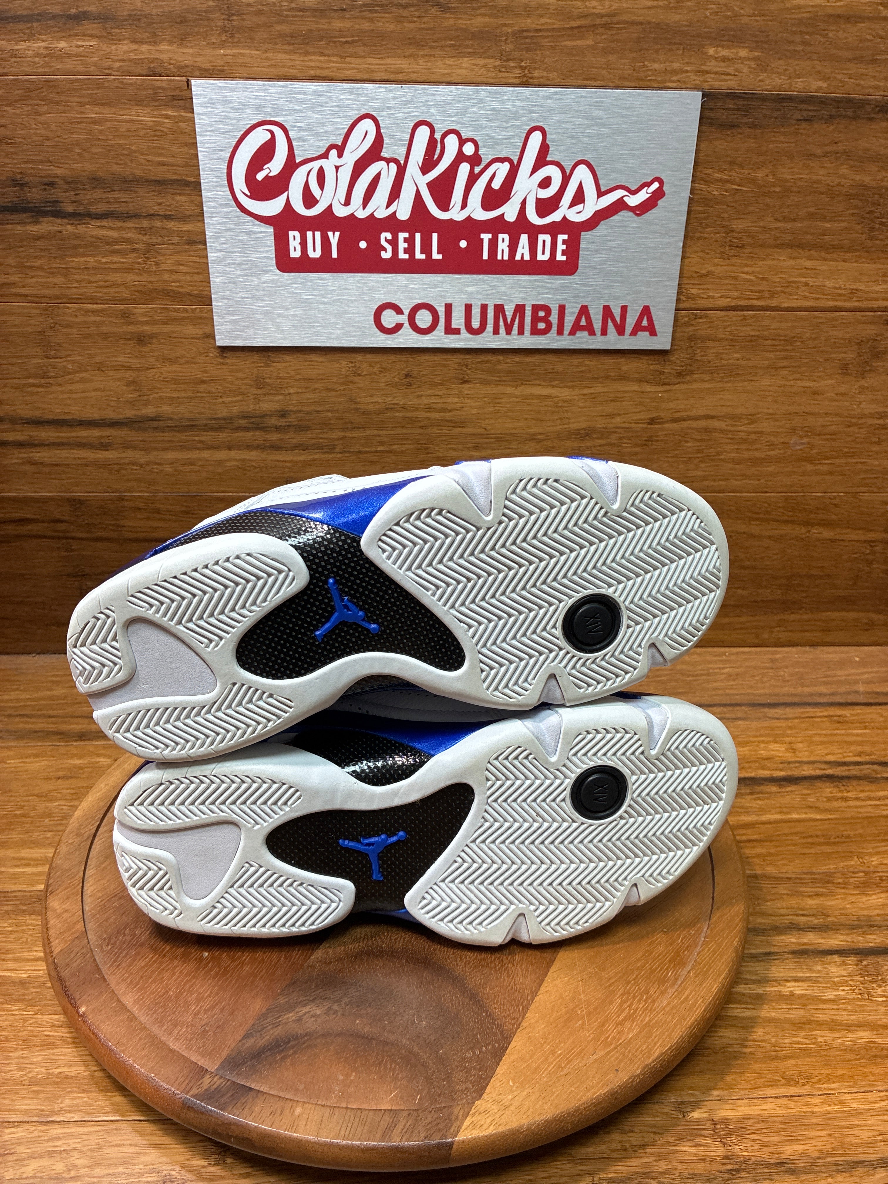 Jordan 14 Retro White Hyper Royal