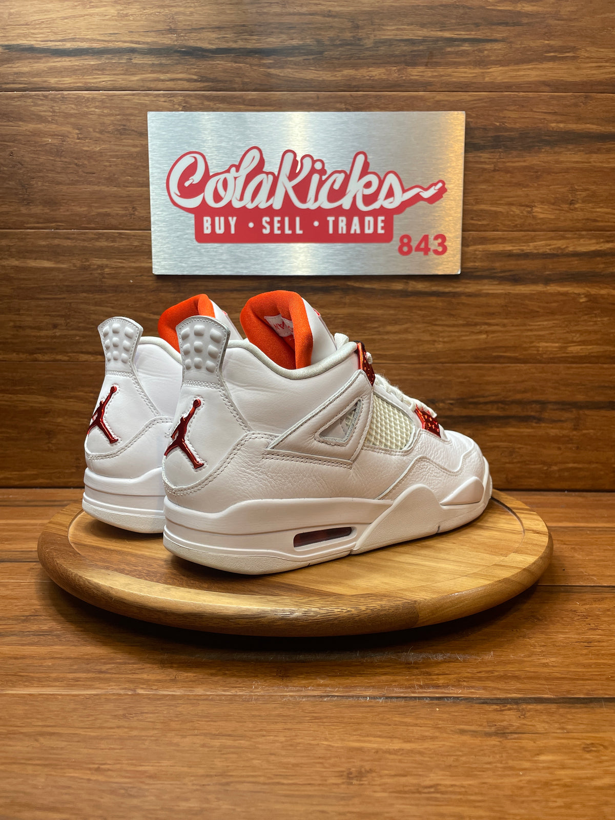 Jordan 4 Retro Metallic Orange