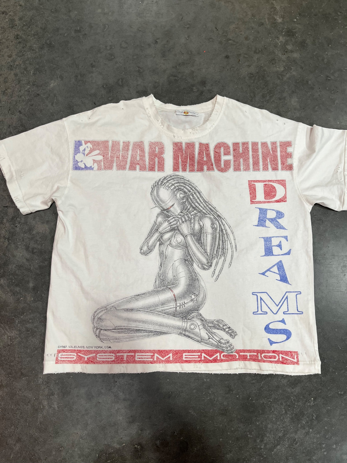 Vale Forever War Machine Tee (white)