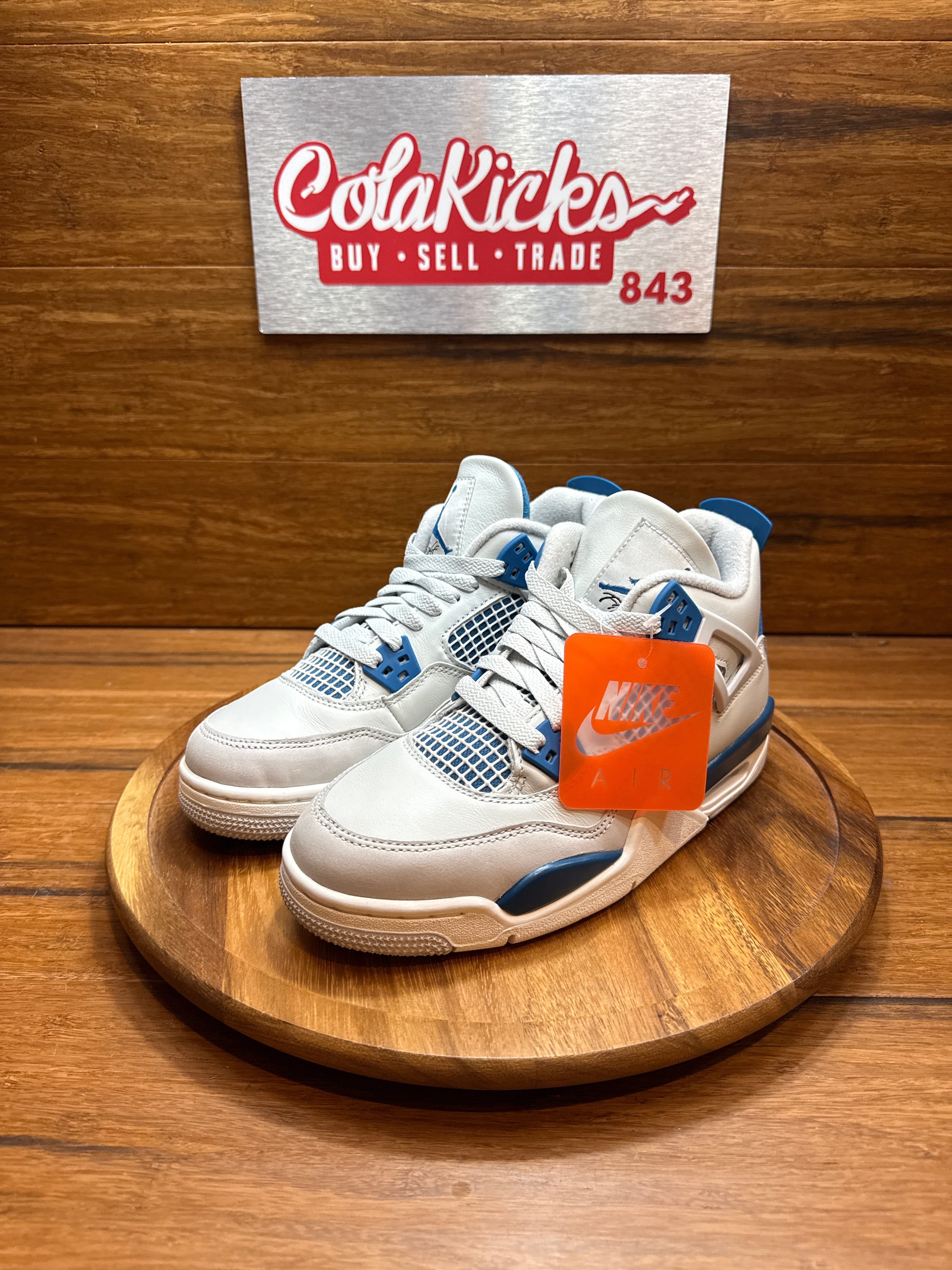 Jordan 4 Retro Military Blue (2024) (GS)