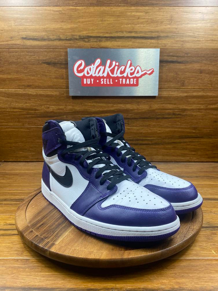 Jordan 1 Retro High Court Purple White