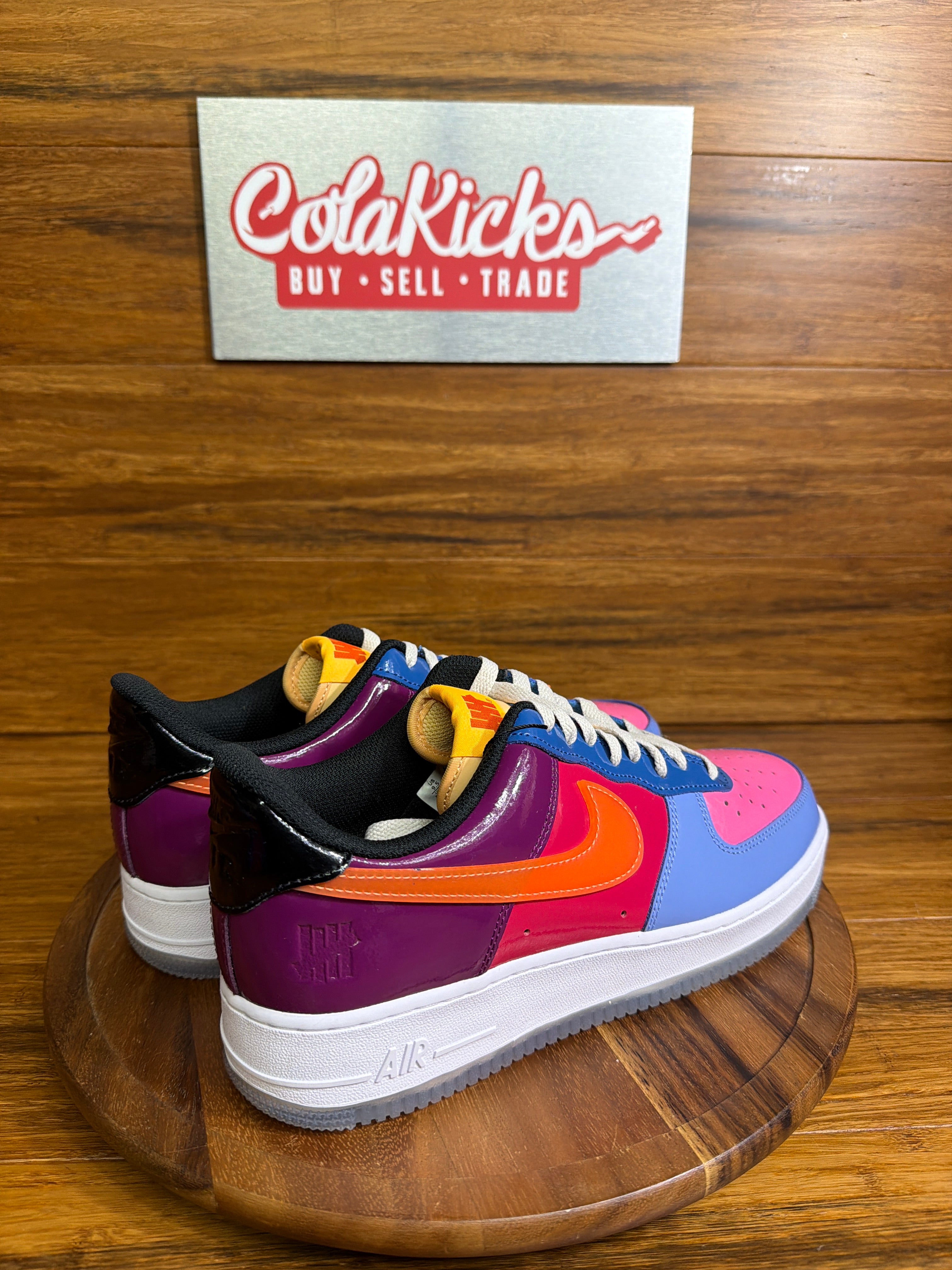 Nike Air Force 1 Low SP Undefeated Multi-Patent Total Orange