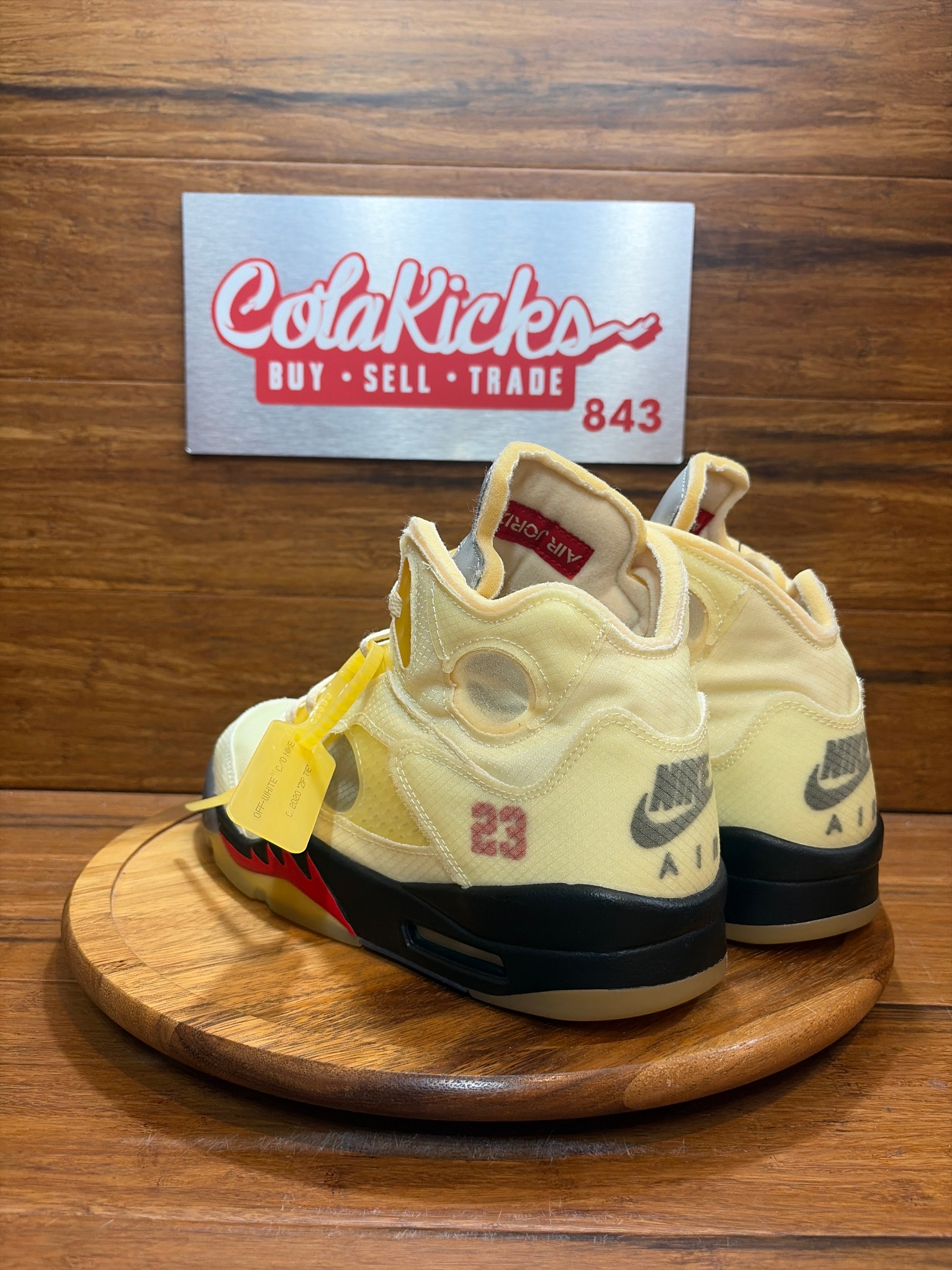 Jordan 5 Retro Off-White Sail