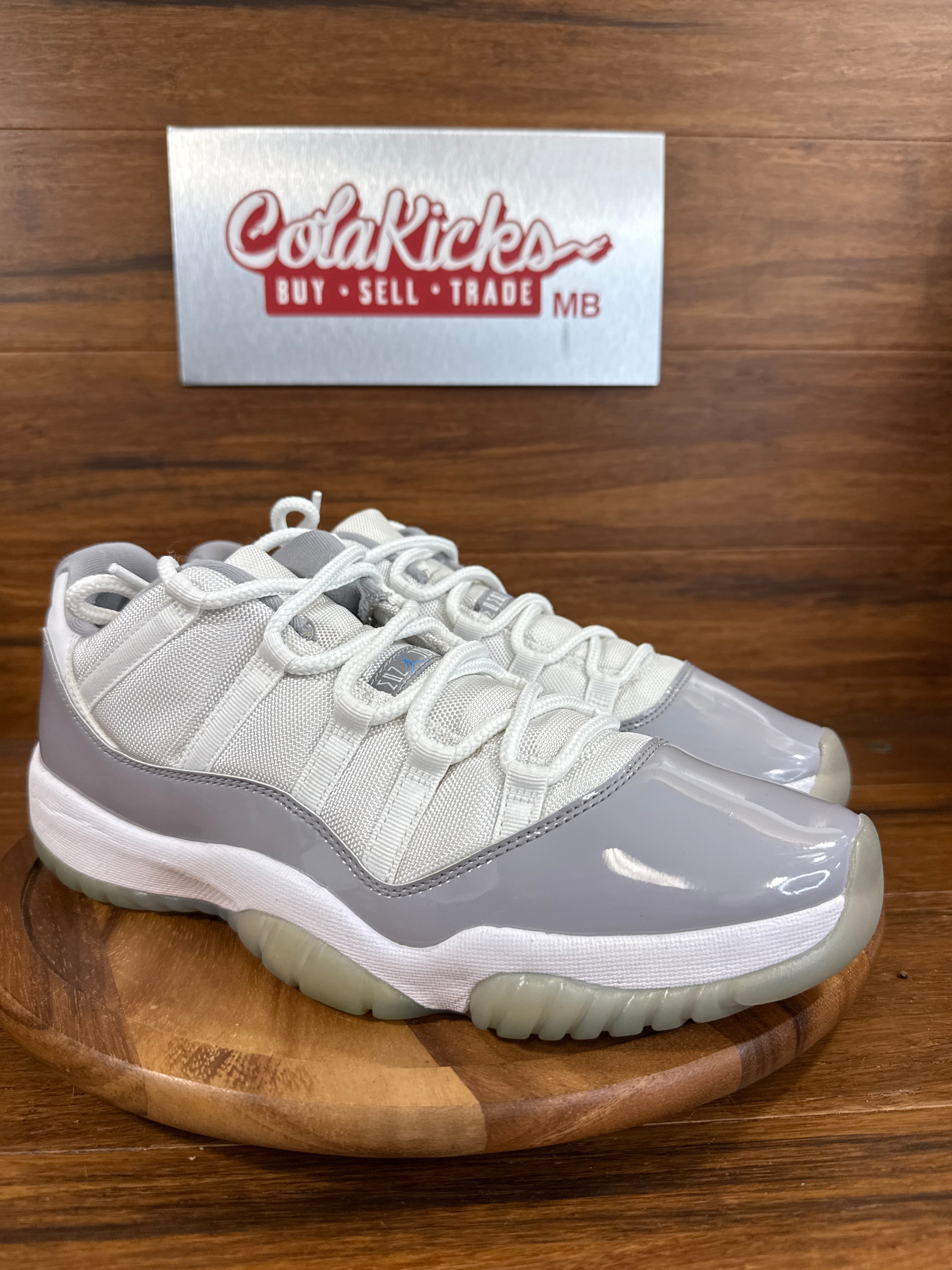 Jordan 11 Retro Low Cement Grey